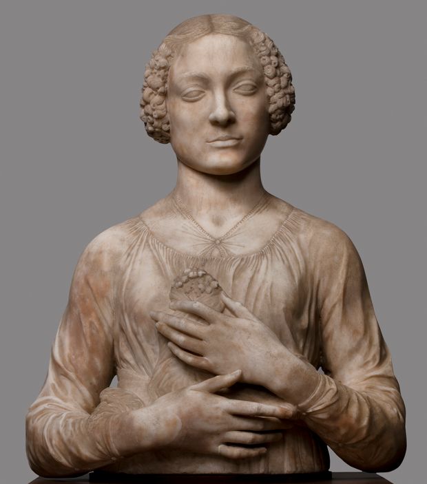 Andrea del Verrocchio’s ‘Lady With Flowers, c. 1475/1480