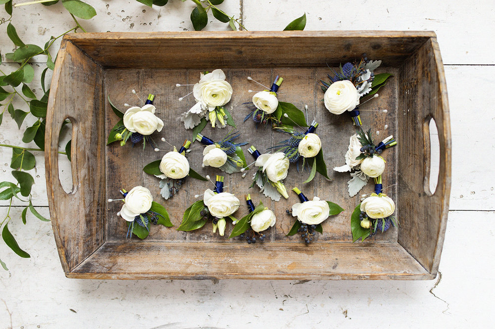 Dallas Wedding Flowers Grooms Boutonniere | Olive Grove Design