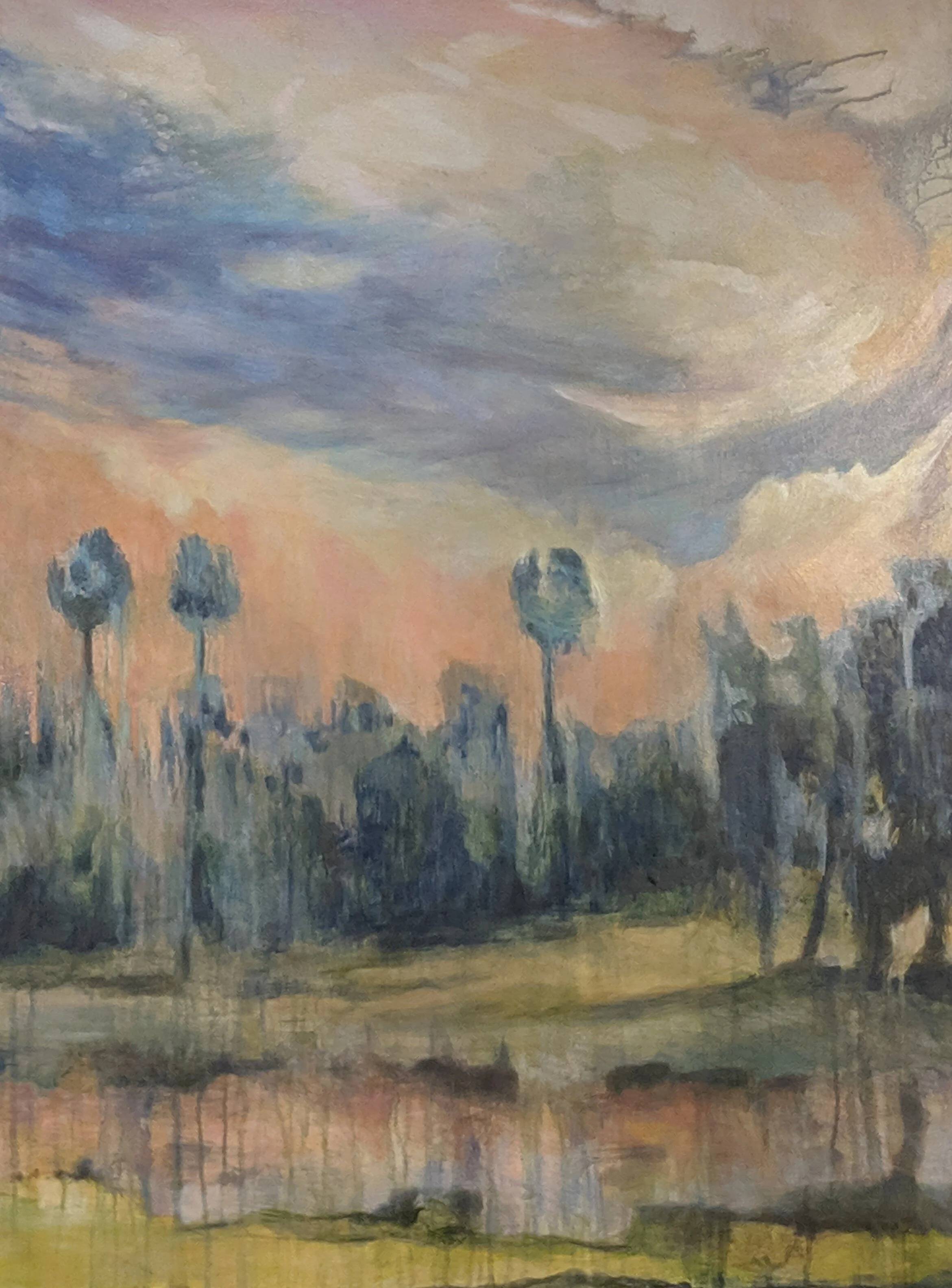 Three palms
