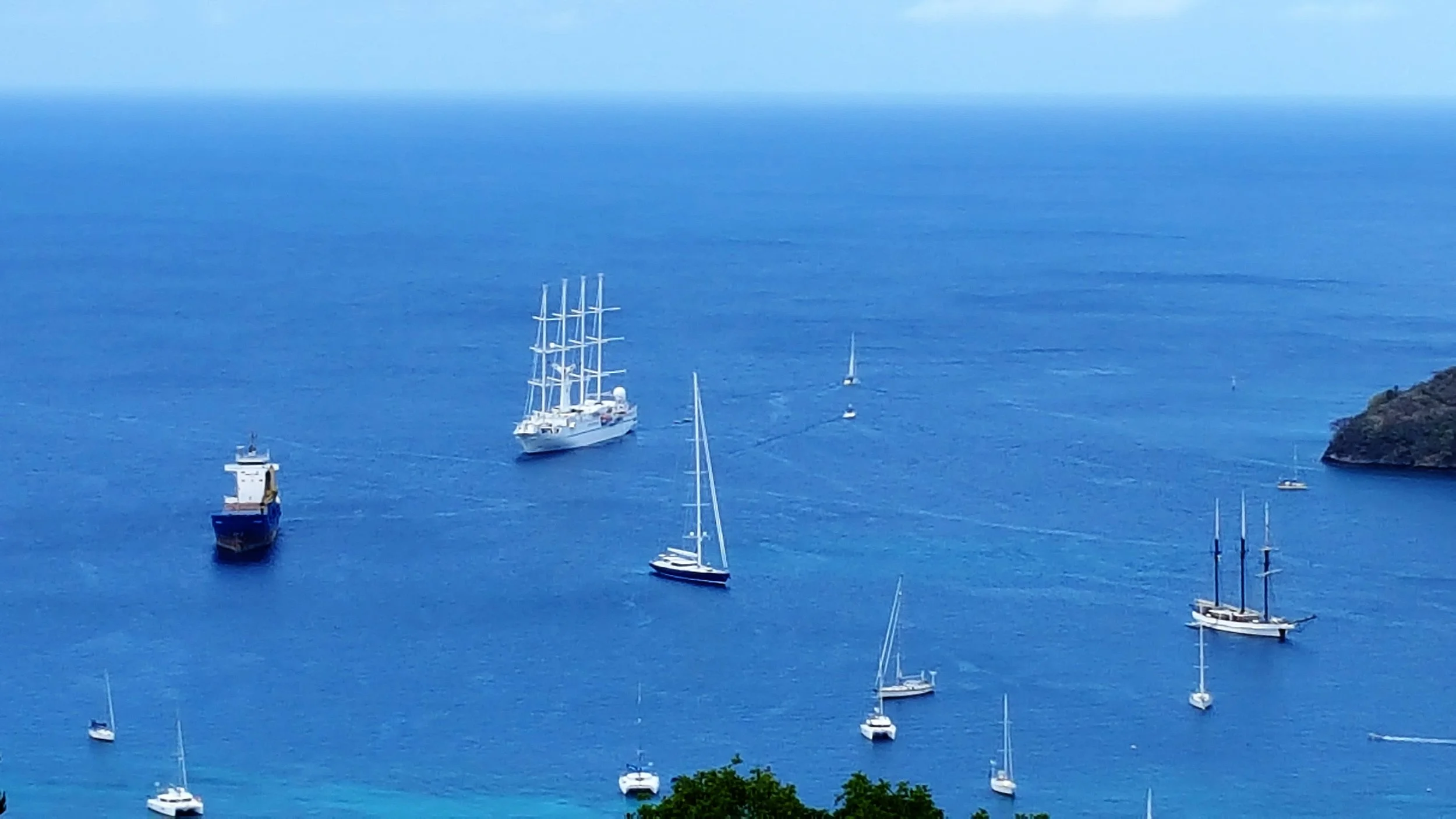 Windstar Cruise, Wind Star Ship, Windward Islands.