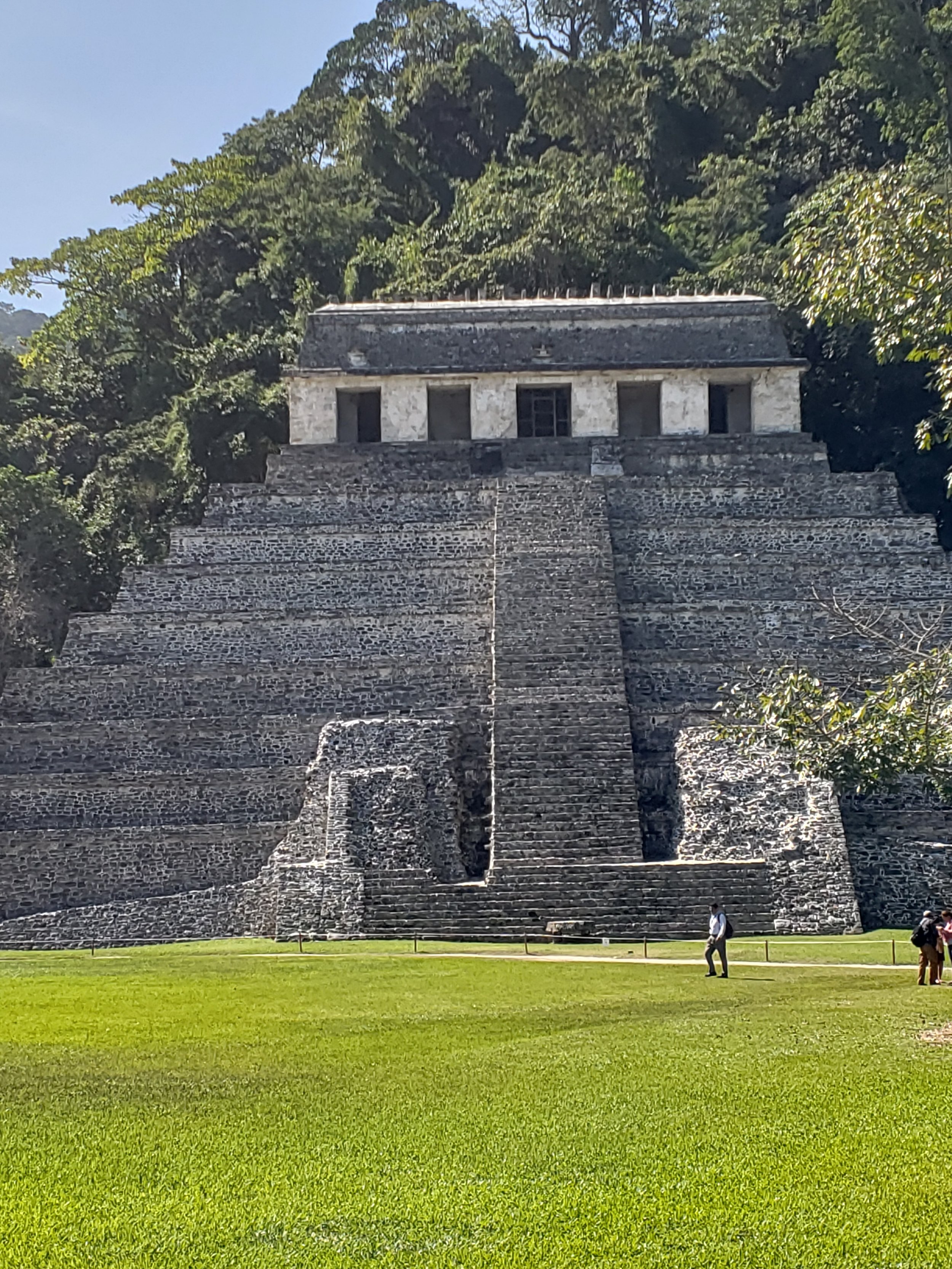The famous Mayan ruins at Palenque