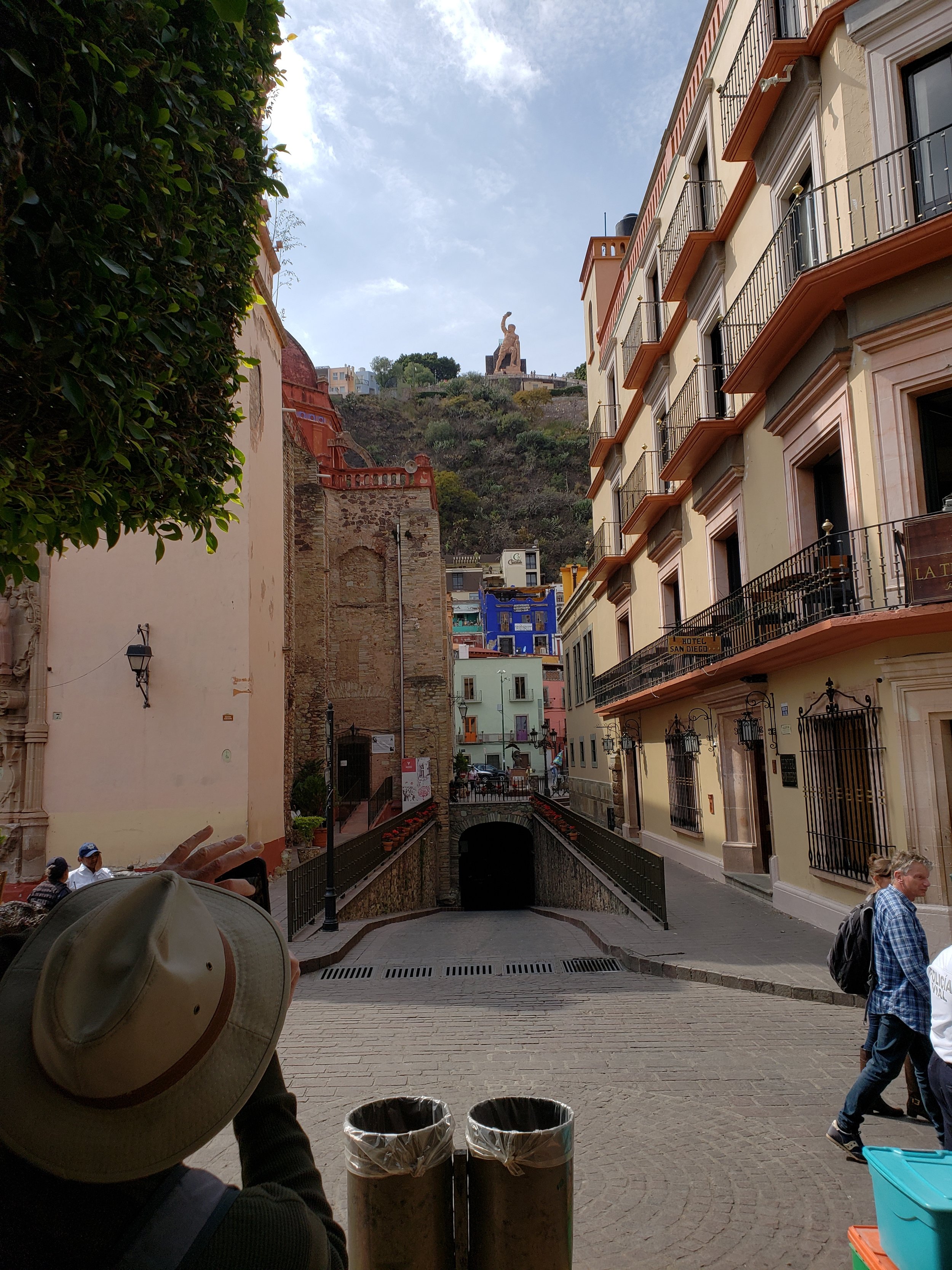 Tunnel entrance in Guanajuato