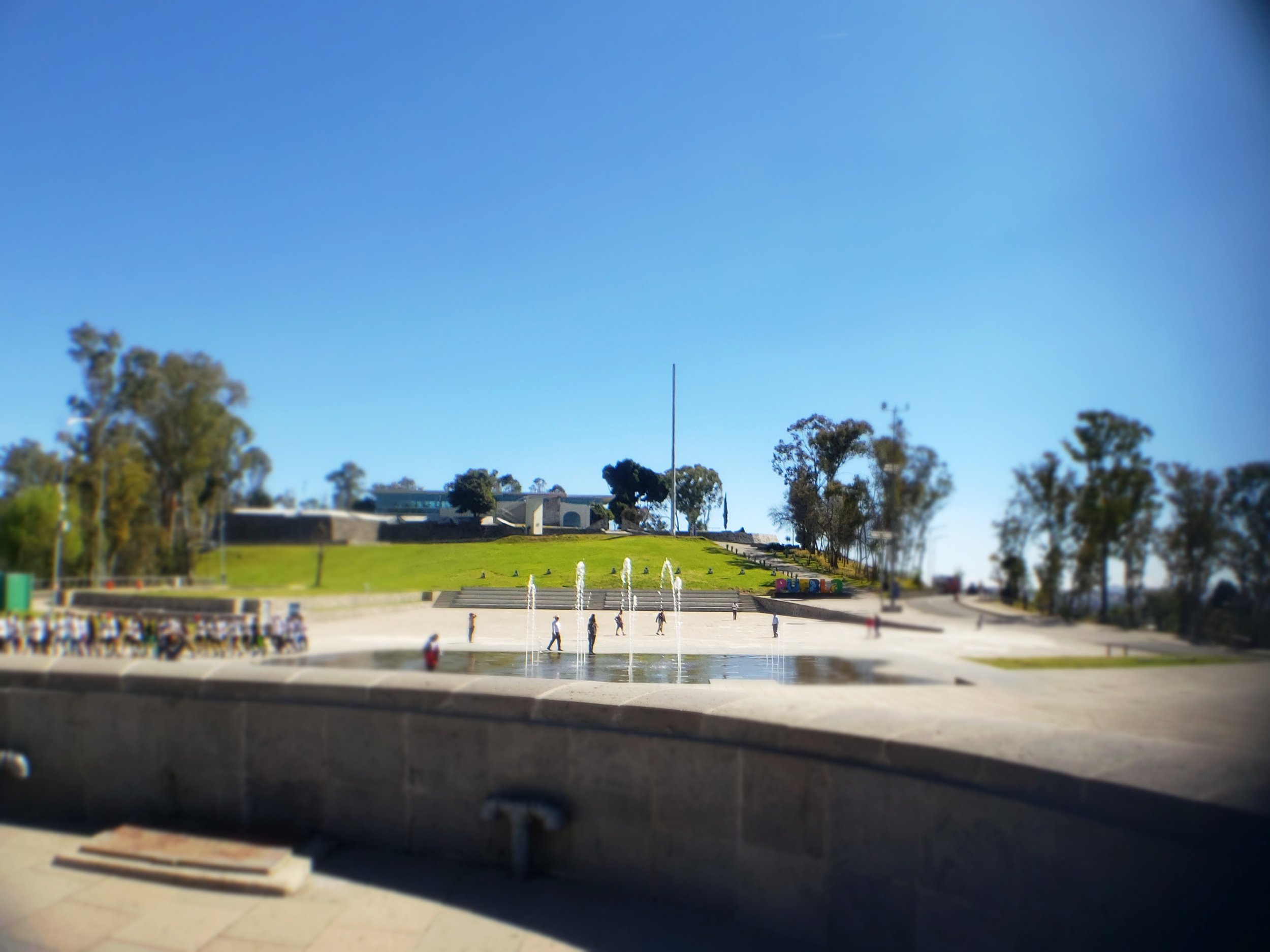 Cinco de Maya memorial in Puebla
