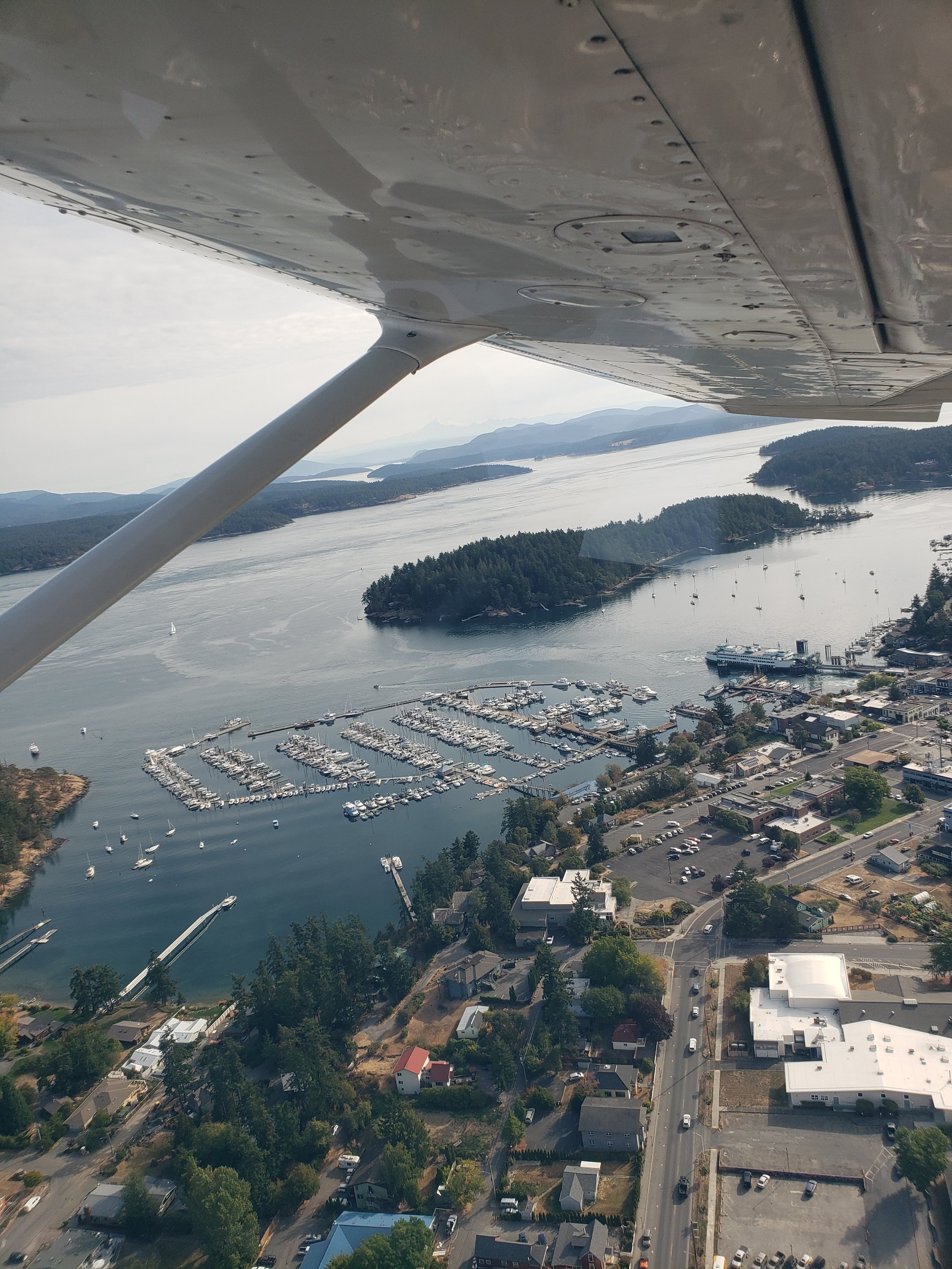 Coming in to Friday Harbor, WA for US customs