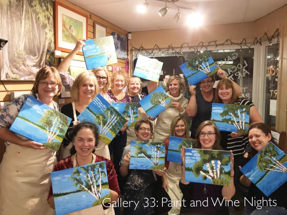 "Paint and Wine Nights!"
