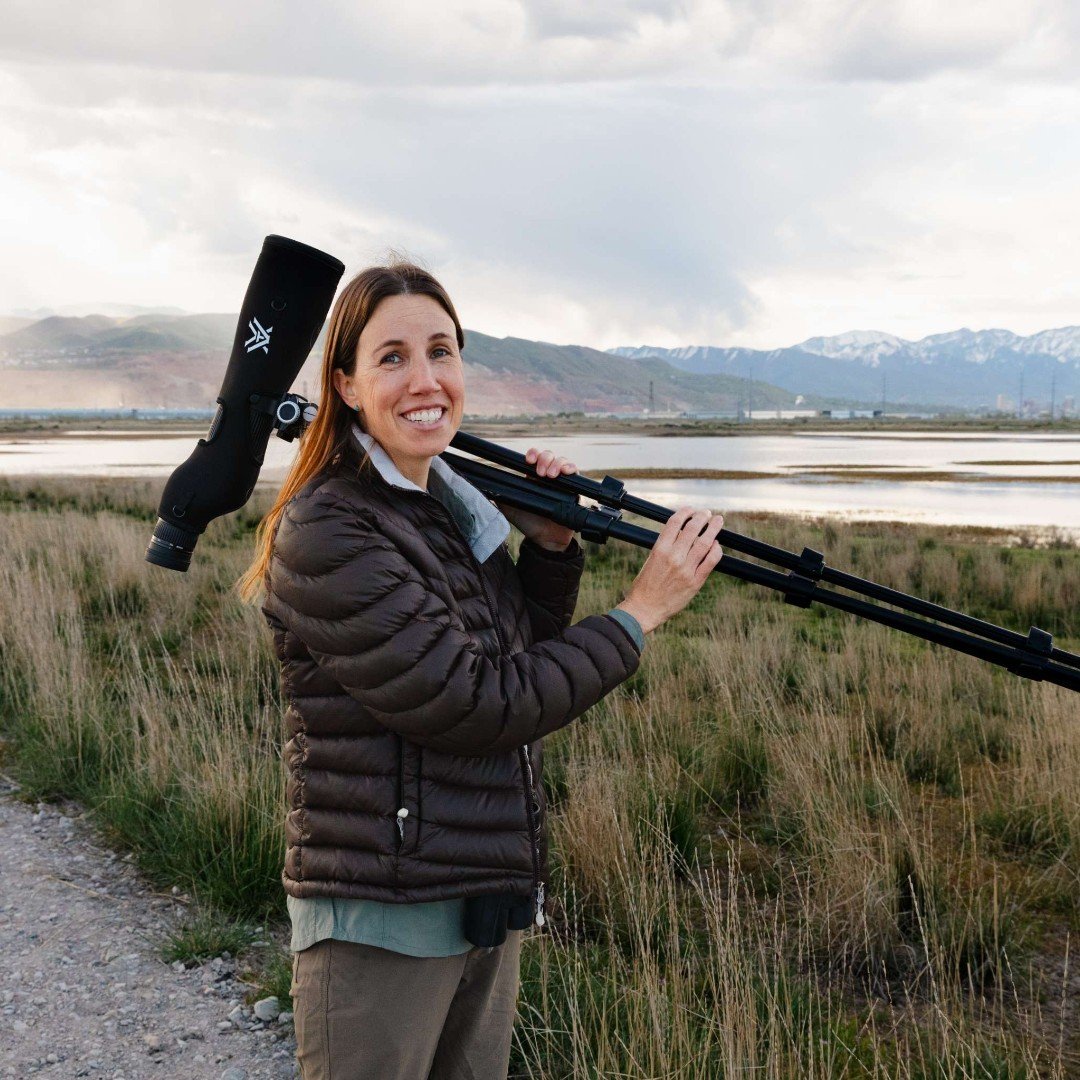 We are honored to be the recipients of a grant from @greatsaltlakeaudubon to support our work on the Intermountain West Shorebird Survey! This grant has allowed us to purchase spotting scopes and tripods that will be available for volunteers to check
