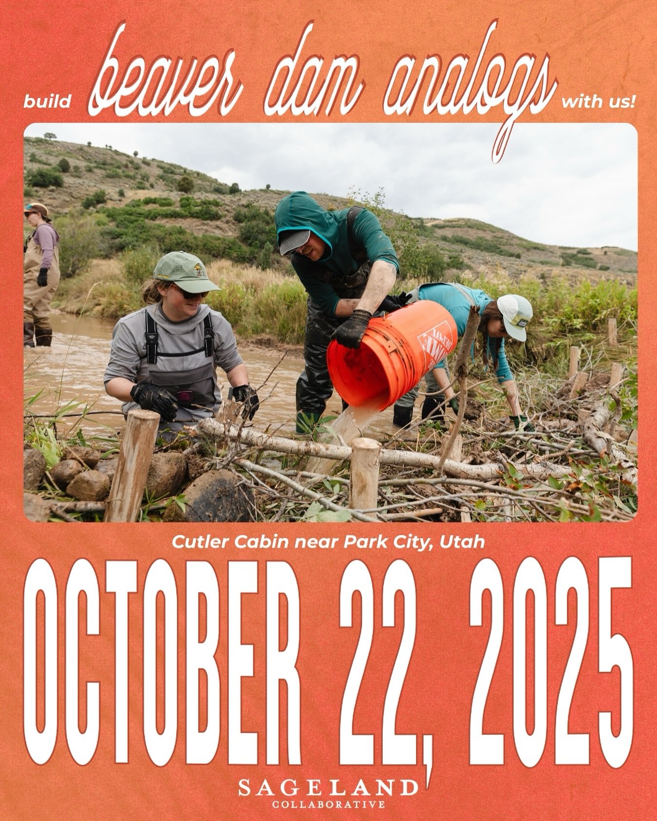 We don&rsquo;t know how it happened, but we only have ONE MORE Riverscape Restoration volunteer day of the season! If you&rsquo;ve been itching to hop in a stream and pretend to be a beaver, this is your last chance of the season &ndash; with us, any