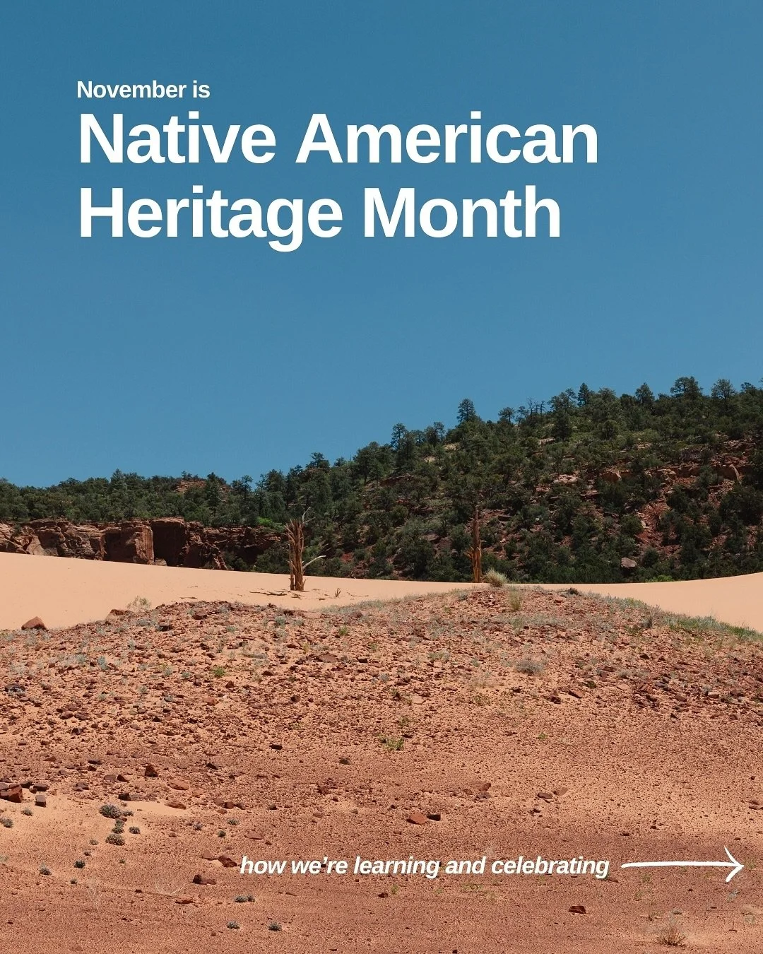 November kicks off National Native American Heritage Month, and we&rsquo;re excited to share resources, materials, and opportunities to learn about the rich cultures and traditions of Indigenous communities in Utah and across North America.

While we