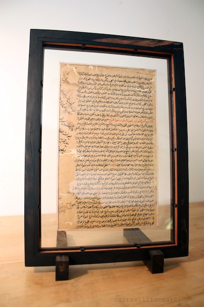 ebony and mahogany wood double-sided frame2_Story_9x13_coirewilliamsart_com.jpg