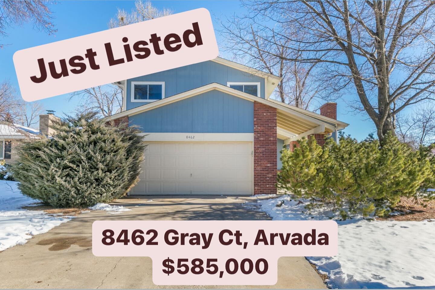 Just listed in Arvada - check out this beautifully updated 3 bed/2.5 bath home with a huge yard on a super quiet street that&rsquo;s close to schools, trails, shopping and commuting. DM us to come see it for yourself!

#riceandstrausteam #arvadacolor