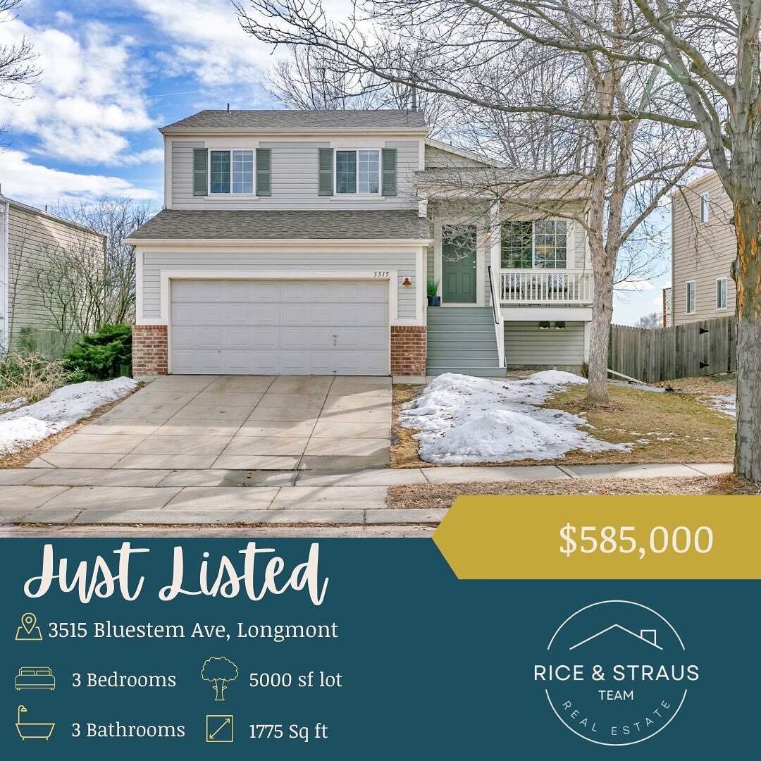 Our fresh new listing in southwest Longmont is just the cutest, isn&rsquo;t it? Everything you need in a house wrapped up in one package and backing to walking trails doesn&rsquo;t hurt either. Come see it before it&rsquo;s gone!

#longmontcolorado #