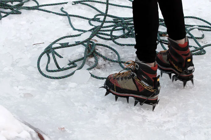 Ice Climbing in Ouray, Co