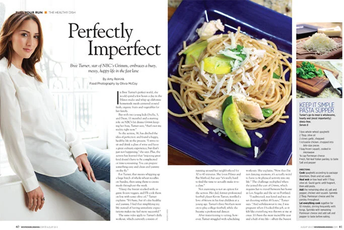 Women's Running Magazine - Food Photography