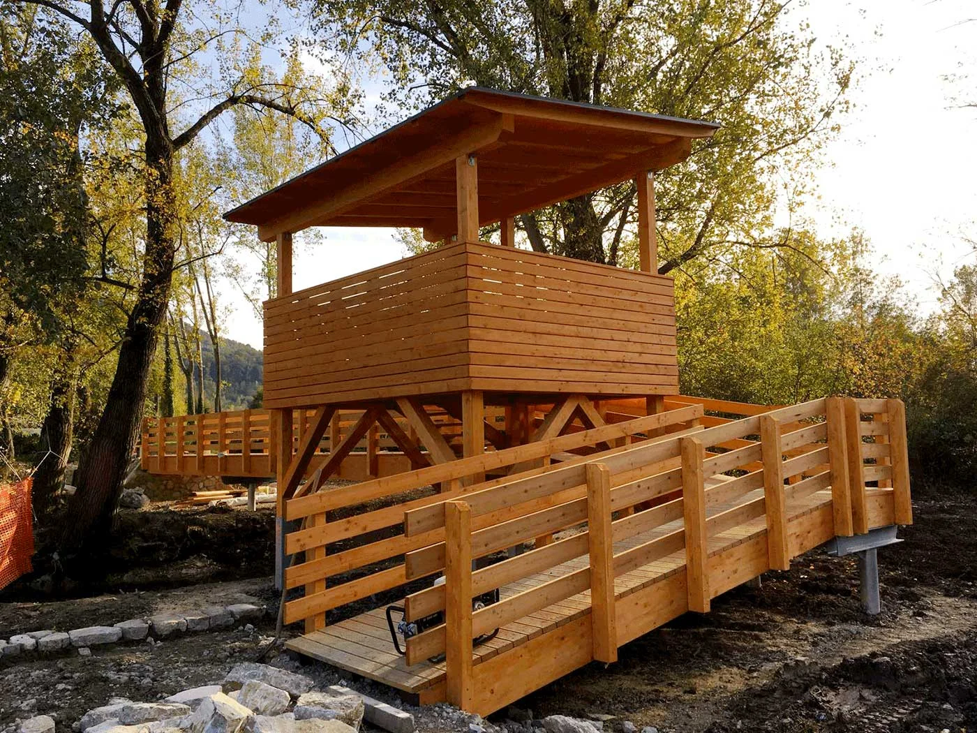 Ponte e Torretta in Larice/Abete  (BL)
