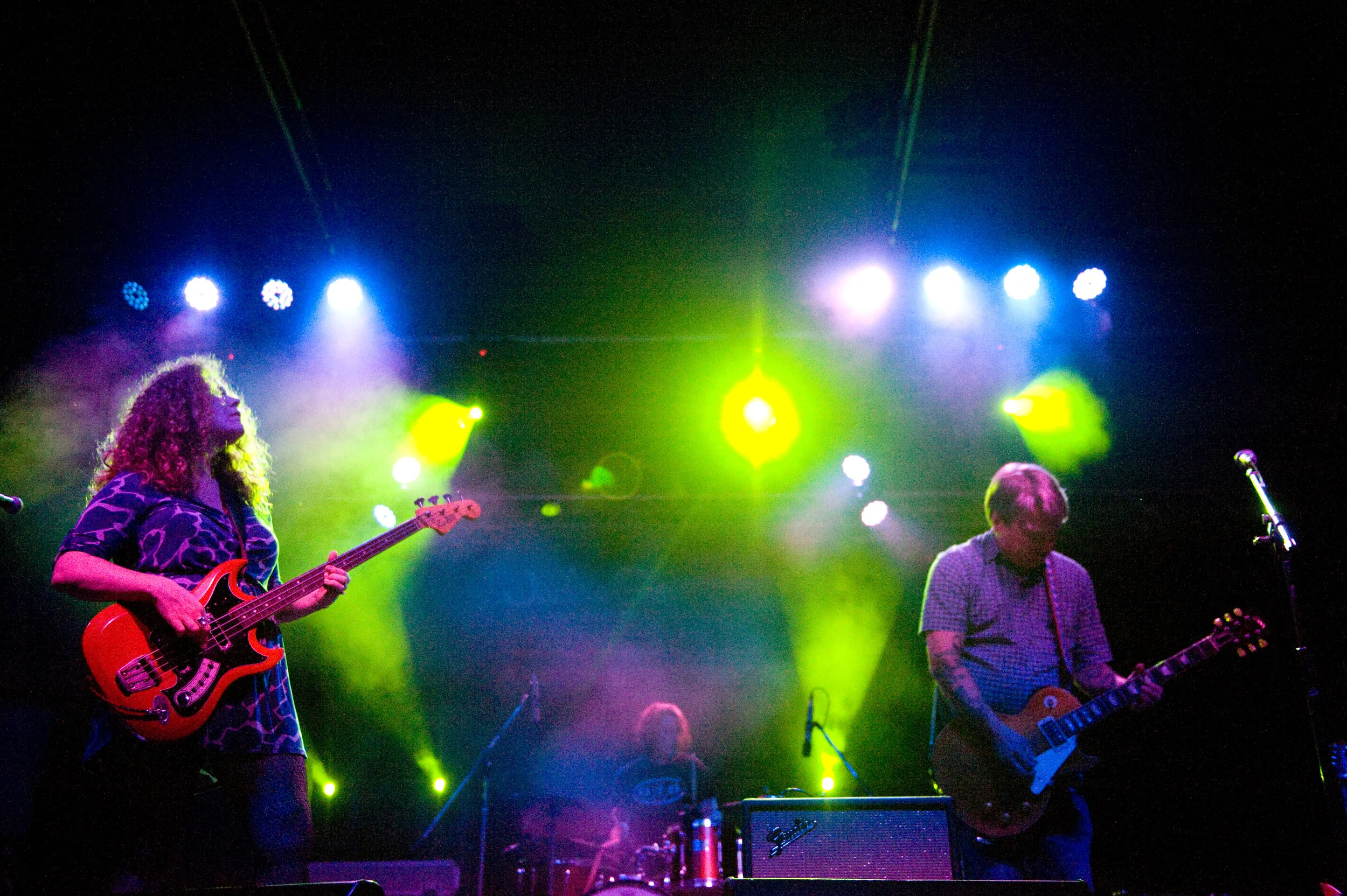 Surf rockers, The D-Rays (from Athens, OH), brought a great groove to Friday night's festival lineup. Photo by Michelle Waters