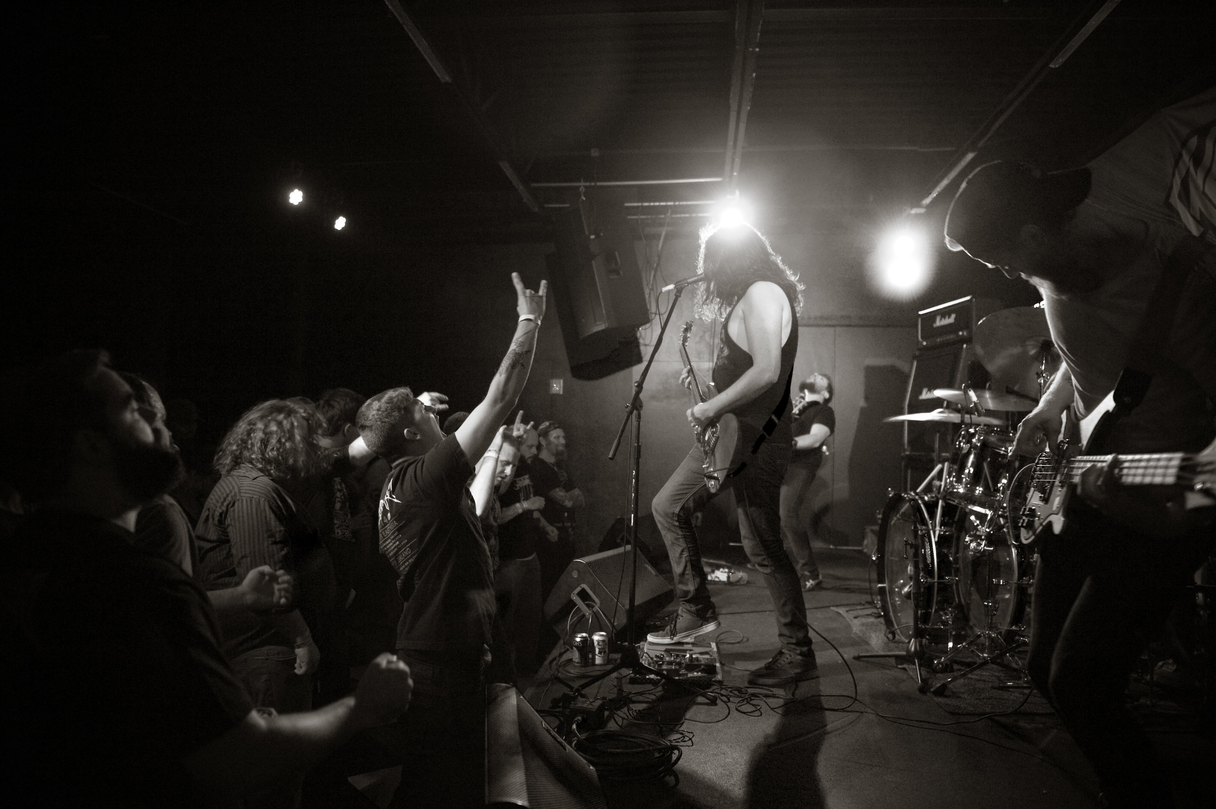 Horseburner, performing live at The Union, in Athens, OH. Photo by Michelle Waters . 