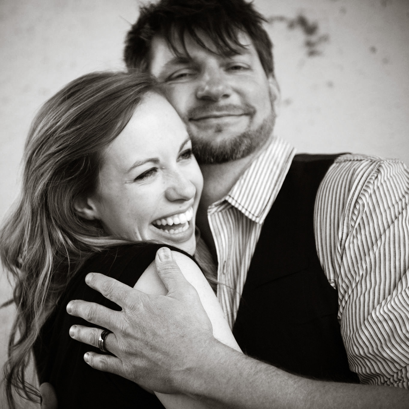 Folky, Rocky duo (and the cutest couple, ever), Cradle & Grave , will be performing at the Marietta Brewing Company on Saturday. Saturday shows at the MBC are always free. Photo by Michelle Waters .