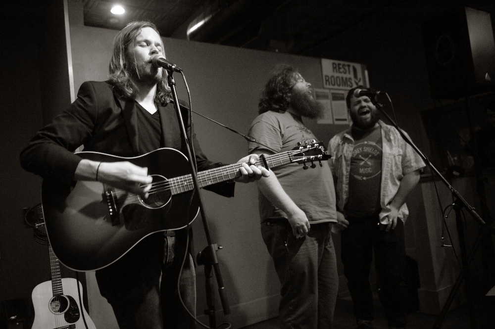 Corey Shields and Levi Westfall & The Last Call love the Marietta Brewing Company . It seems only fitting that we celebrated Corey's CD release party at the MBC earlier this year. Now we're excited to celebrate Levi Westfall & The Last Call's CD release, this coming Saturday, at the MBC as well! Tonight, Michelle is sitting down with the band, to talk about their album and their pretty much awesomeness. Stay tuned later in the week for the conversation, all written out. Photo by Michelle Waters