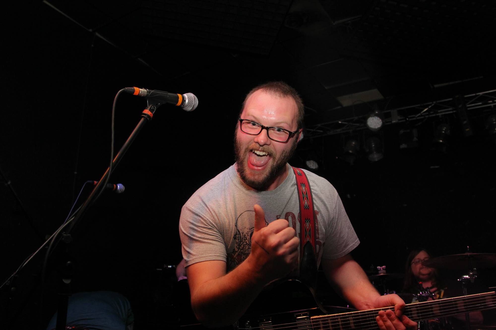 In closing, be like this guy-be friendly. Make shit happen for your band. Photo by Anthony Michael Davis. 