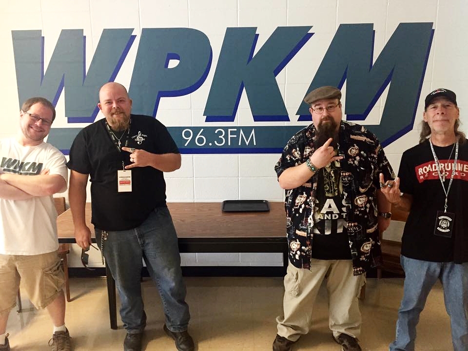 The crew at WPKM The Beet are always ready ready to support our local music scene. Photo supplied by Aaron Crites . 