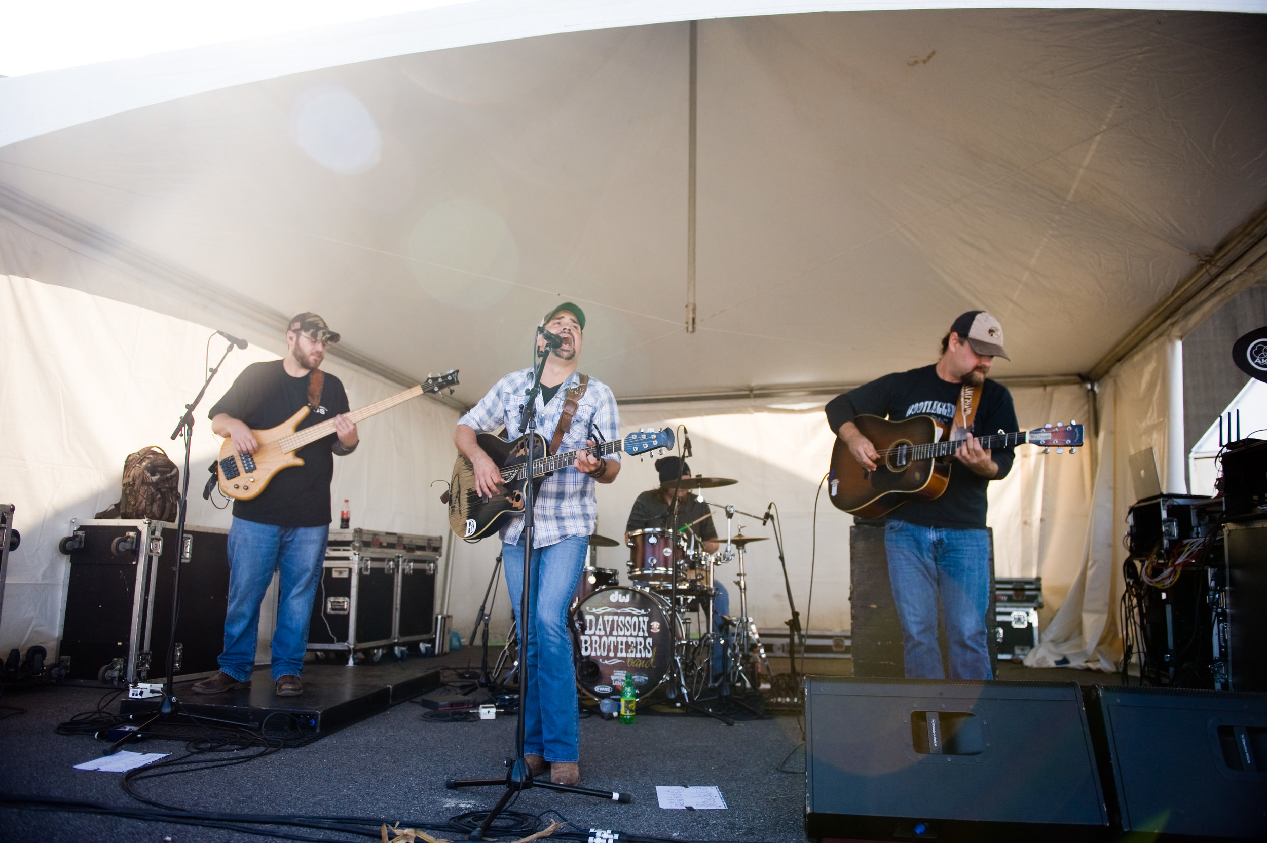 The Davisson Brothers Band is playing at Fairplain Yacht Club of Ripley, this coming Saturday in Ripley. Photo by Michelle Waters . 