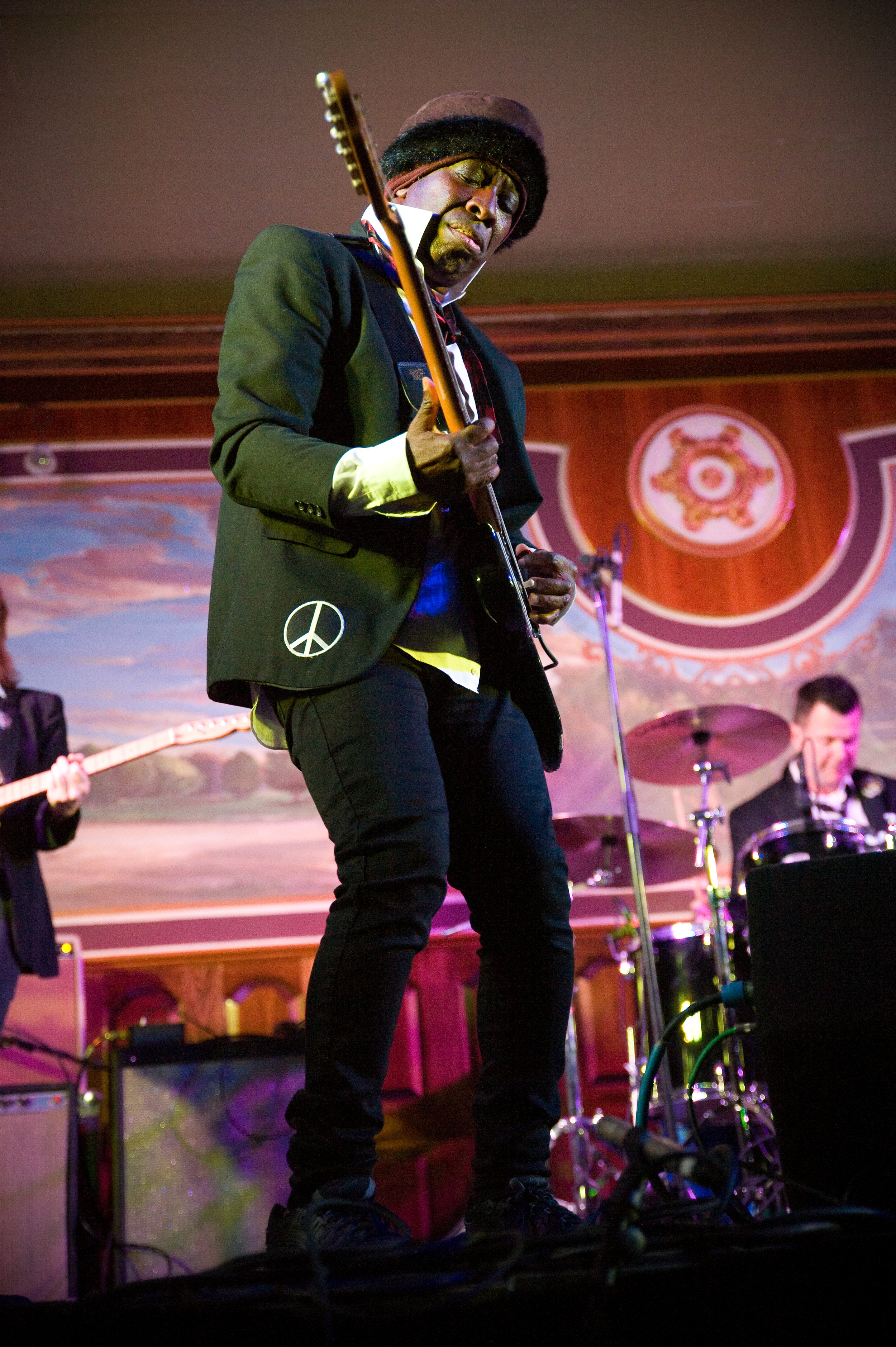 Third place in the Blues Competition was received by Columbus, Ohio's Willie Phoenix and The Soul Underground, who brought an engaging performance that kept the audience on their toes. Photo by Michelle Waters . 