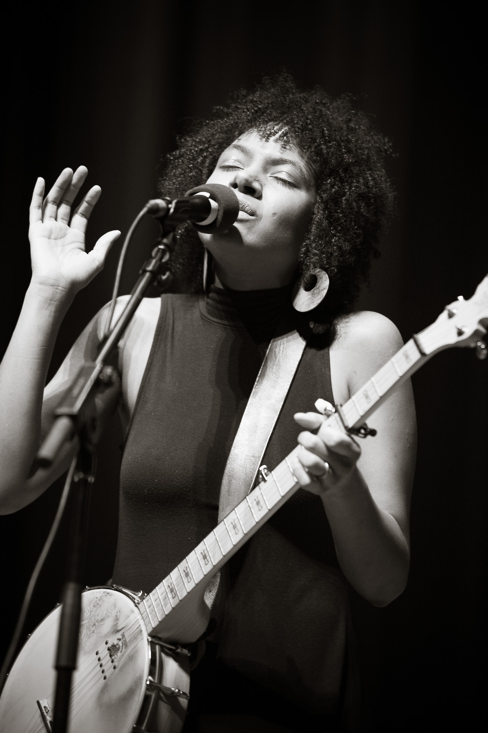 Birds of Chicago 's Allison Russell by Michelle Waters.