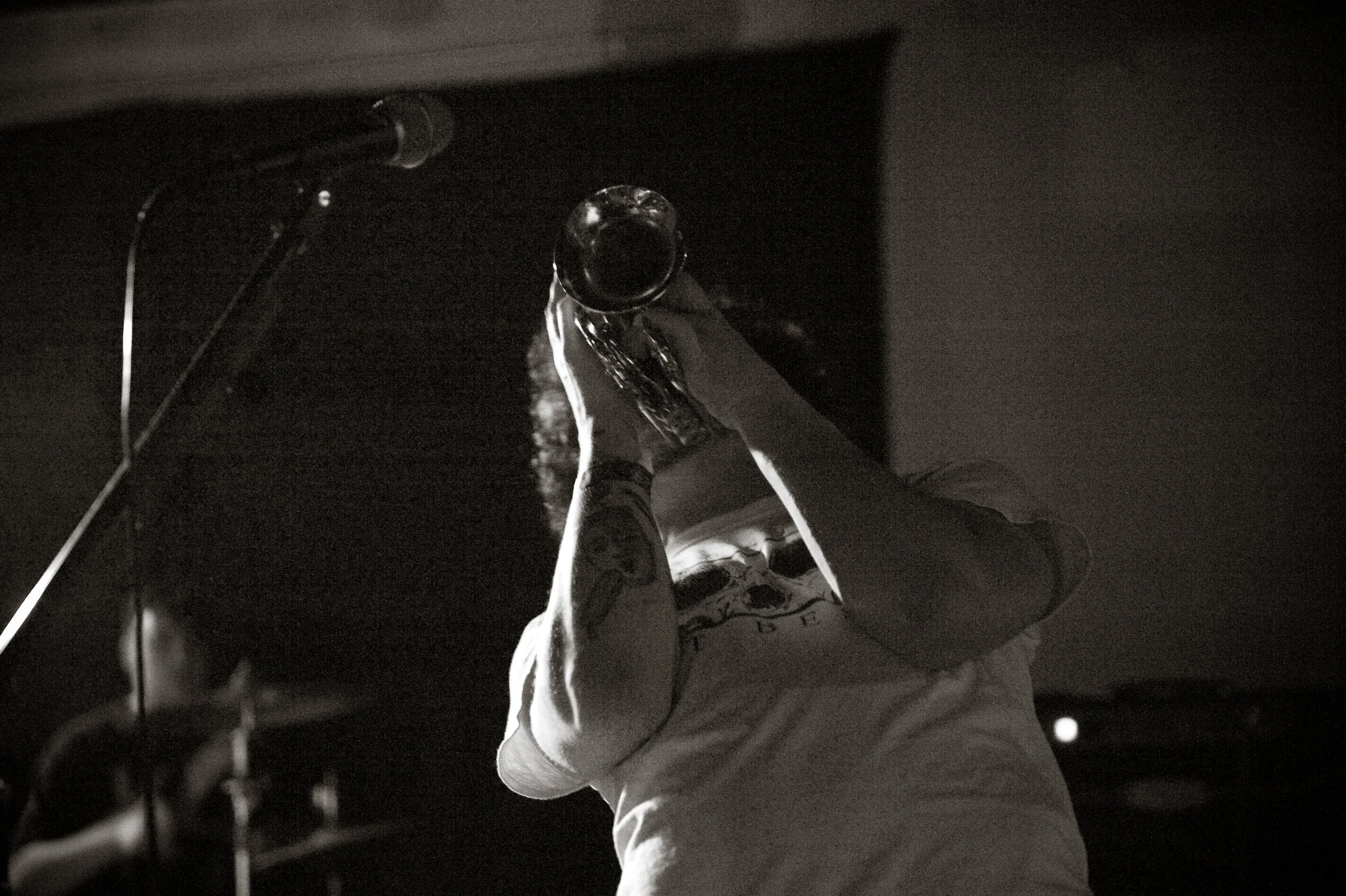Judd Hynes of Mooney Tyson will be putting down the metaphorical piccolo trumpet at Mooney Tyson's last show this coming Saturday, at Athens, Ohio's The Ranch. Photo by Michelle Waters .