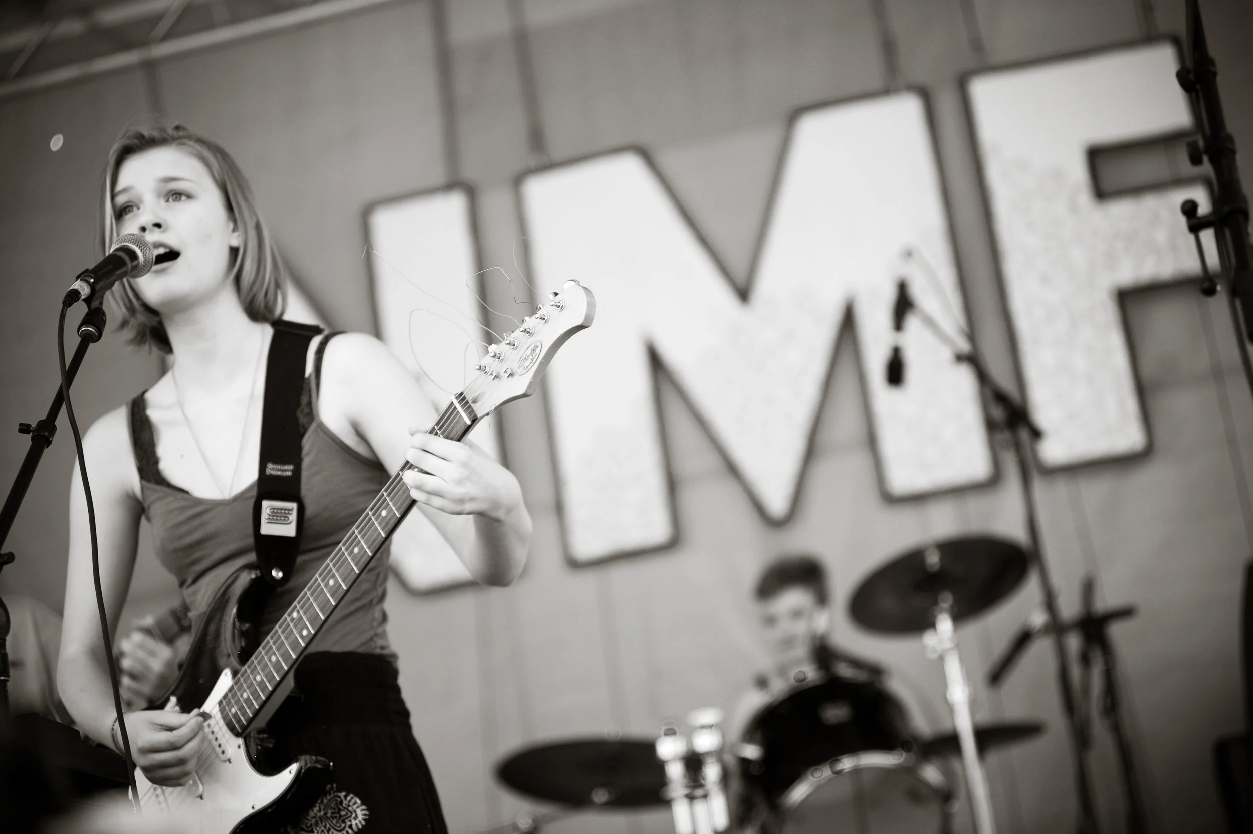 The After School Music Program (AMP) offers music education to area middle and high school students, and offers the opportunity to play an opening set at Nelsonville Music Festival each year. Part of the monies raised through NMF are given to programs like the (AMP), and we love it.