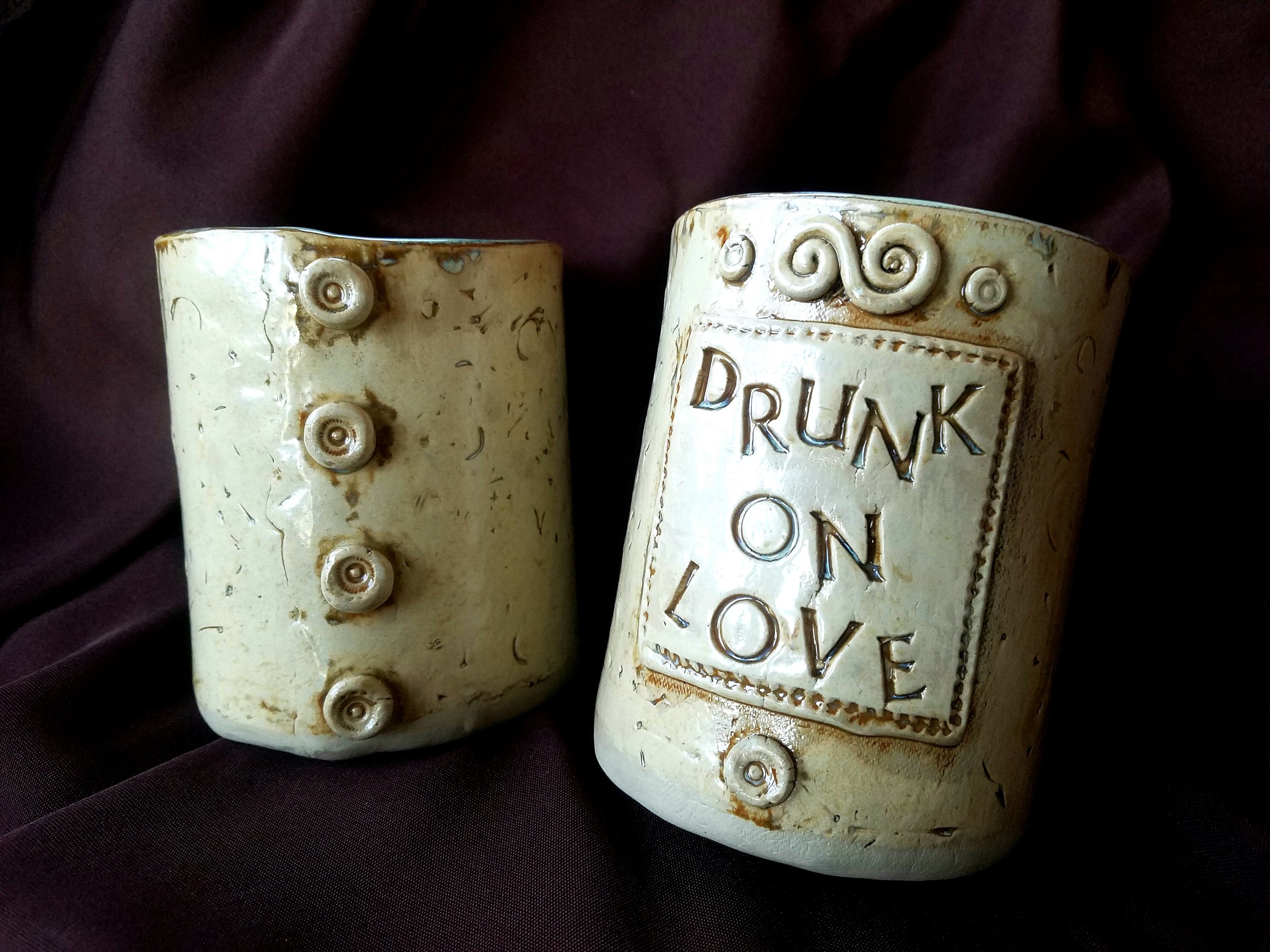 WINE BOTTLE CHILLERS - FRONT & BACK.