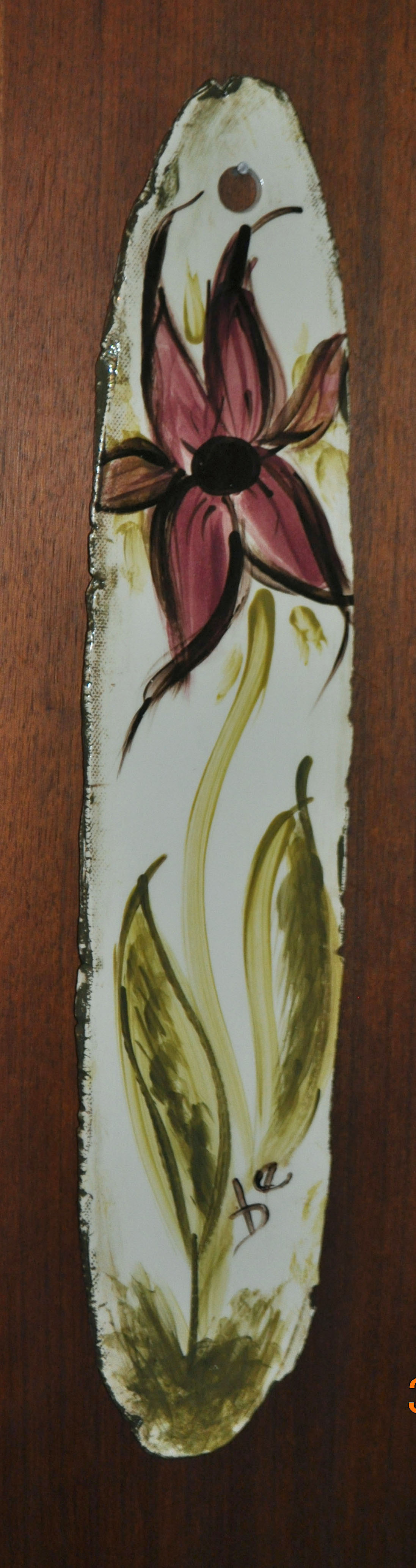 HAND PAINTED BOTANICAL WALL HANGINGS.