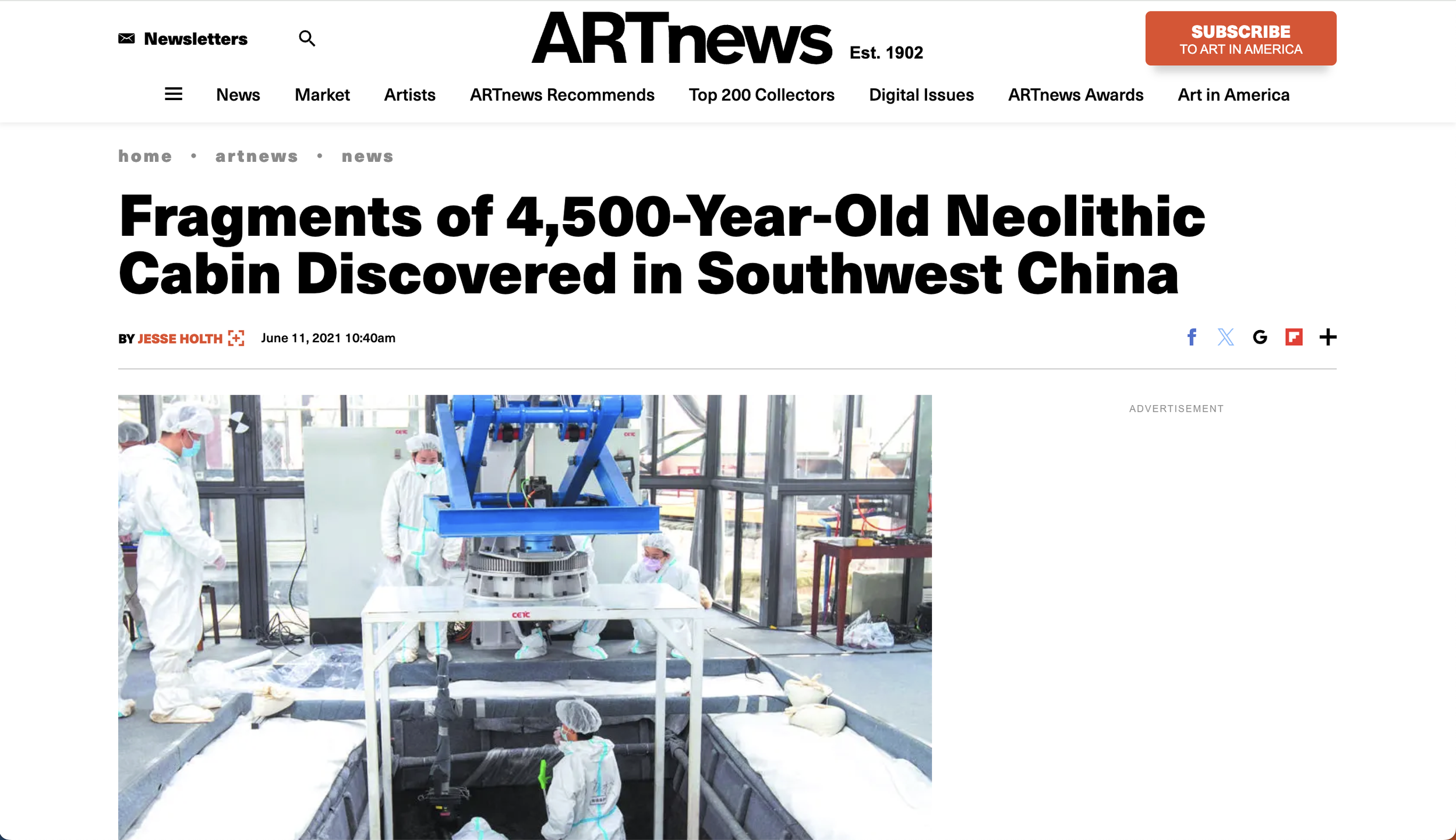 4,500-Year-Old Neolithic Cabin Discovered