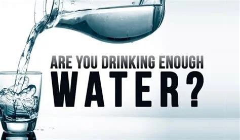 Are you drinking enough water?