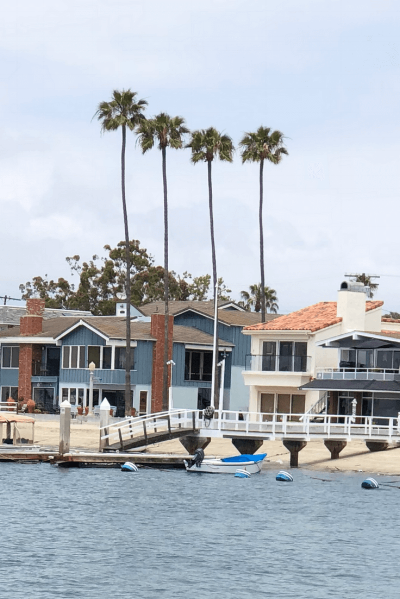 A view of Balboa Island.