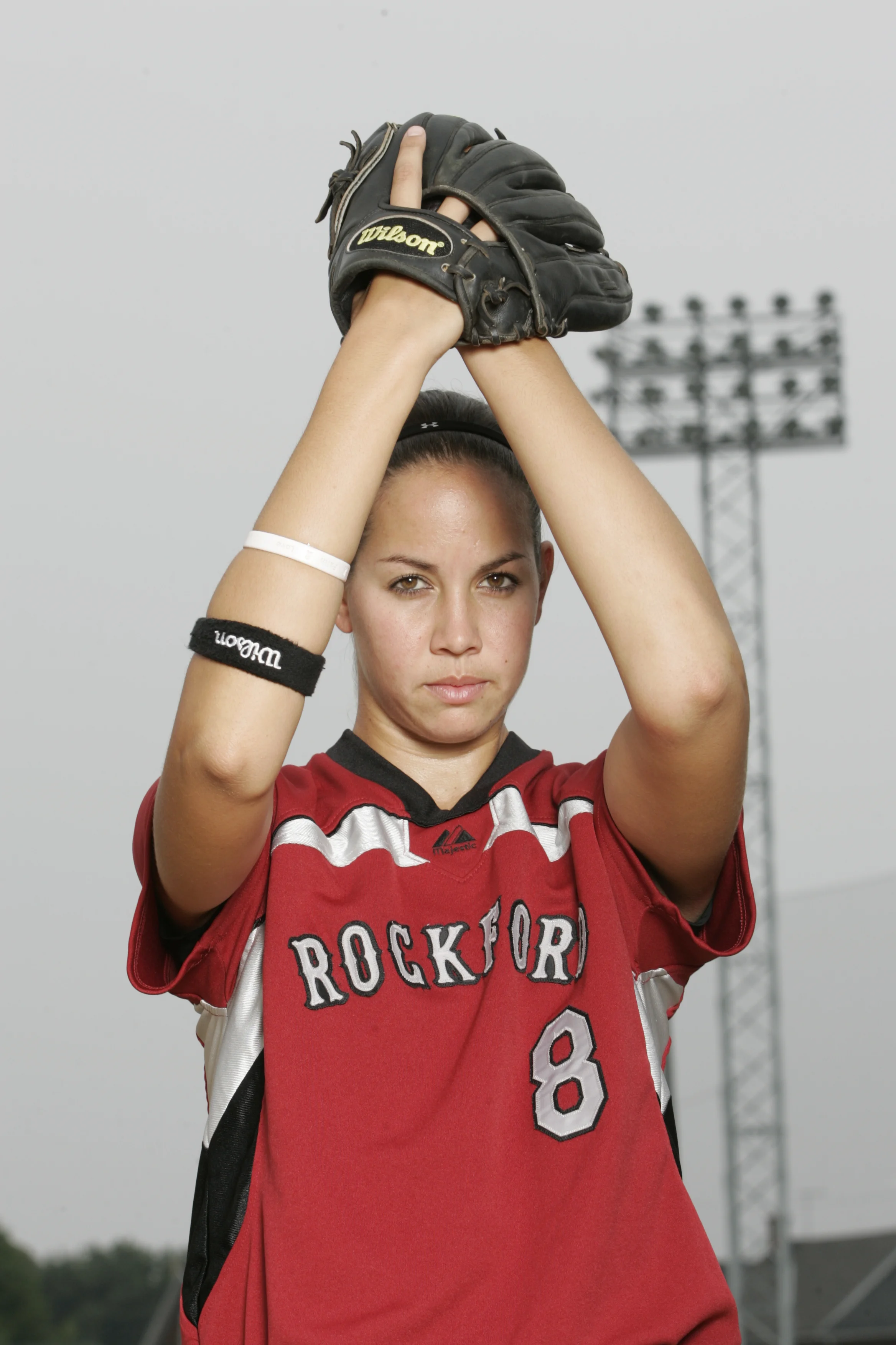 Cat Osterman of the Rockford Thunder Photo Shoot on August 7, 2007