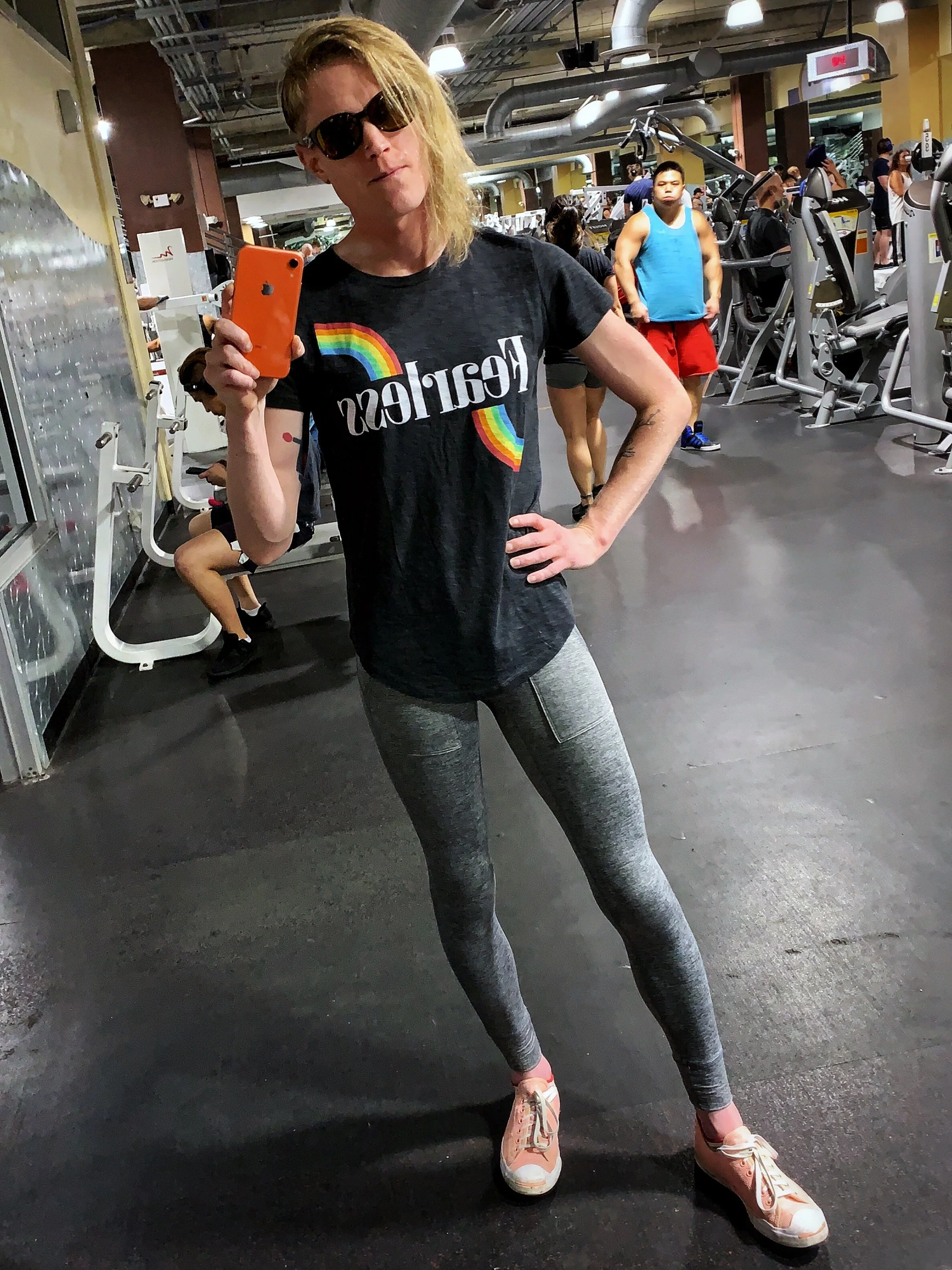 coming out - let's talk about locker rooms...  again