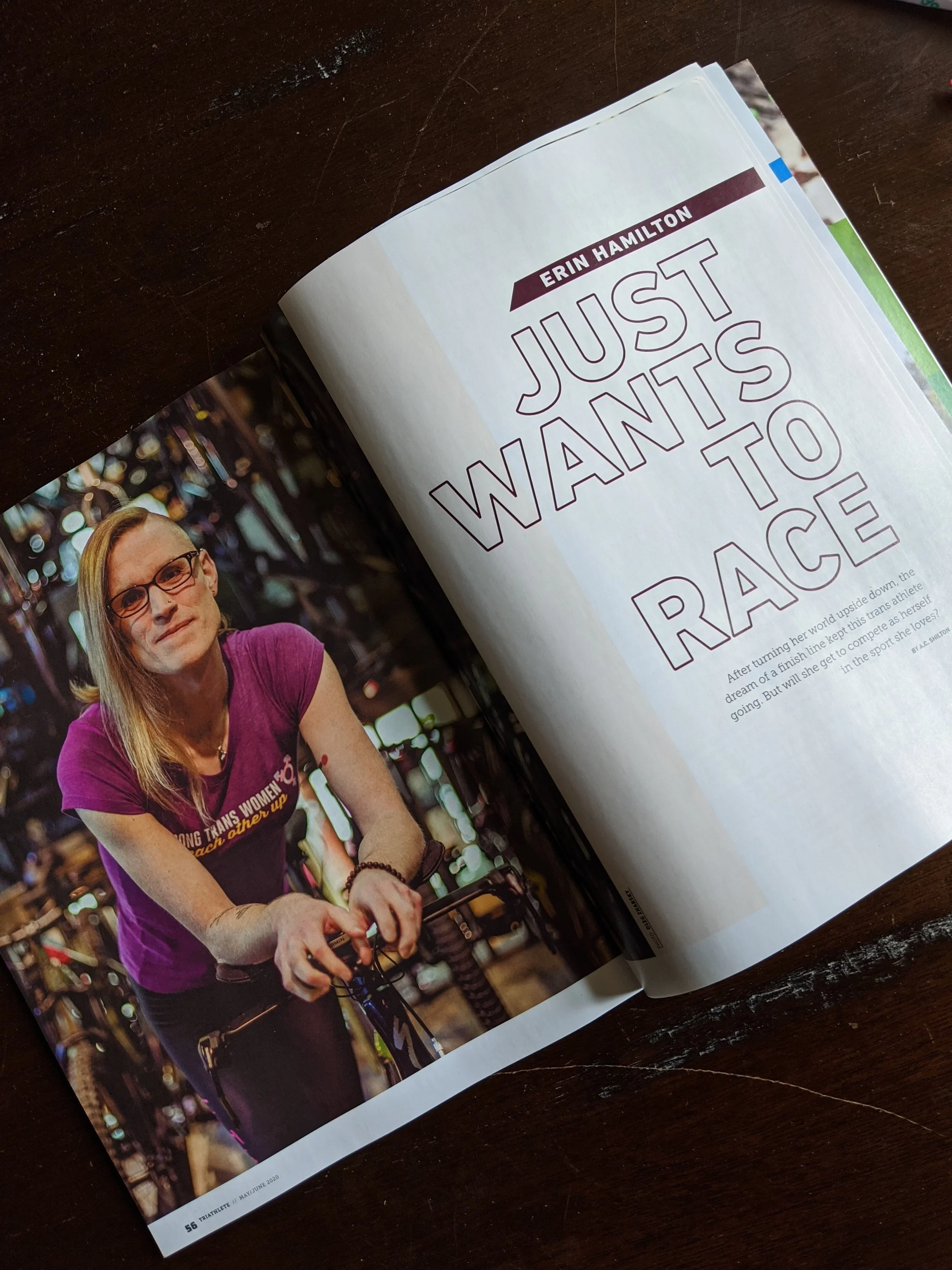 Featured in Triathlete Magazine