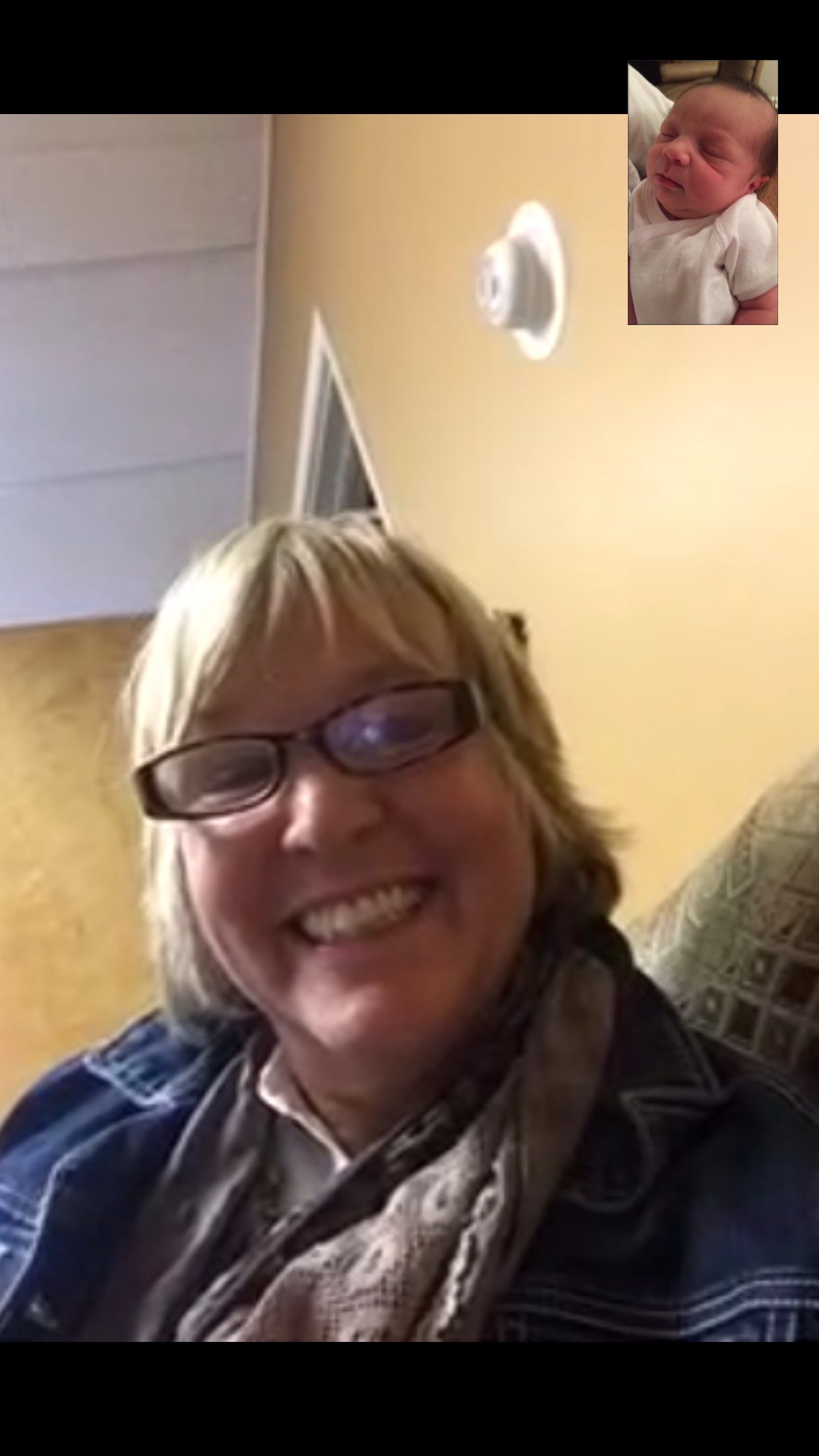 FaceTime with aunt Lucy