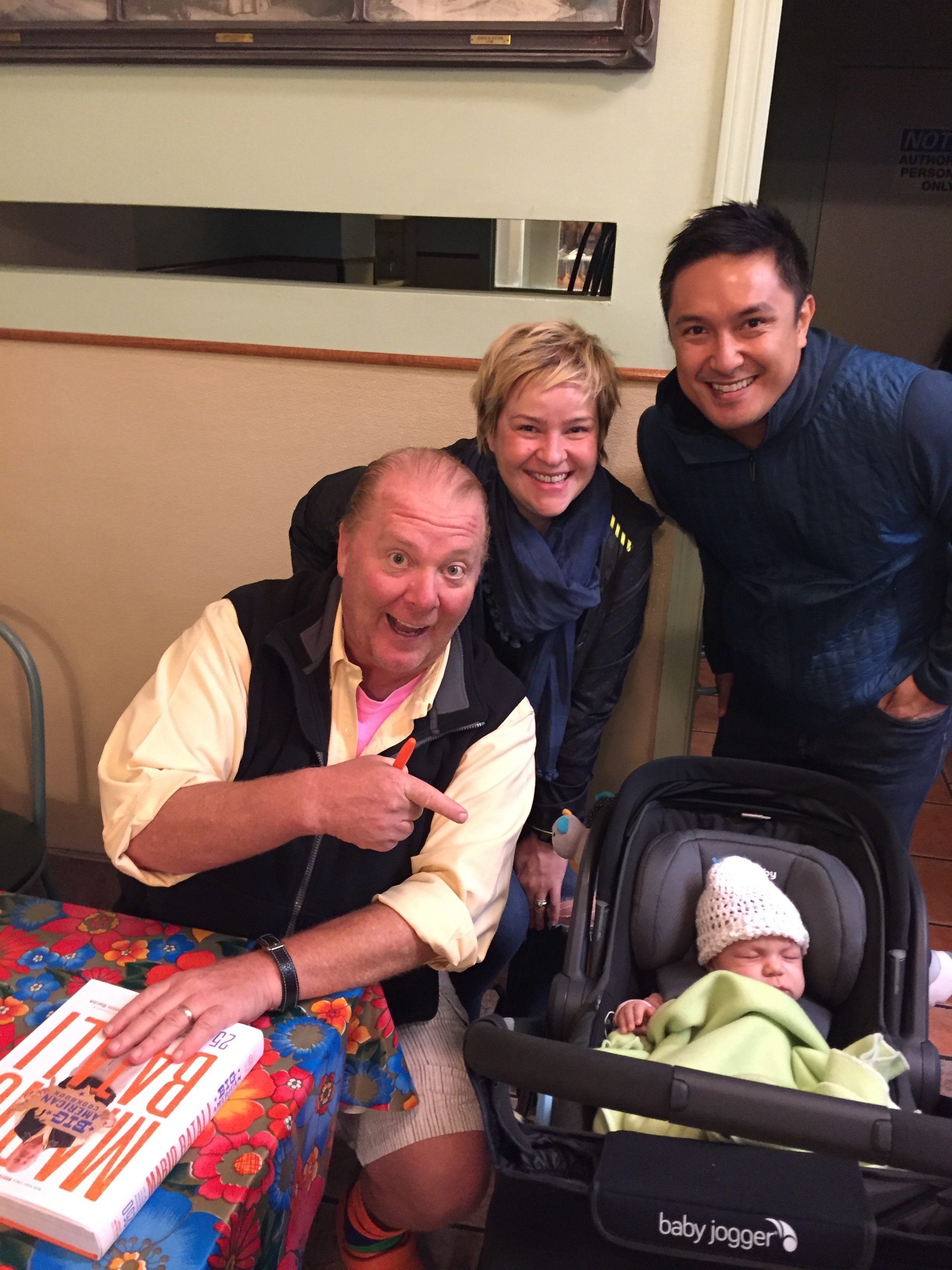 Meryl and Mario Batali