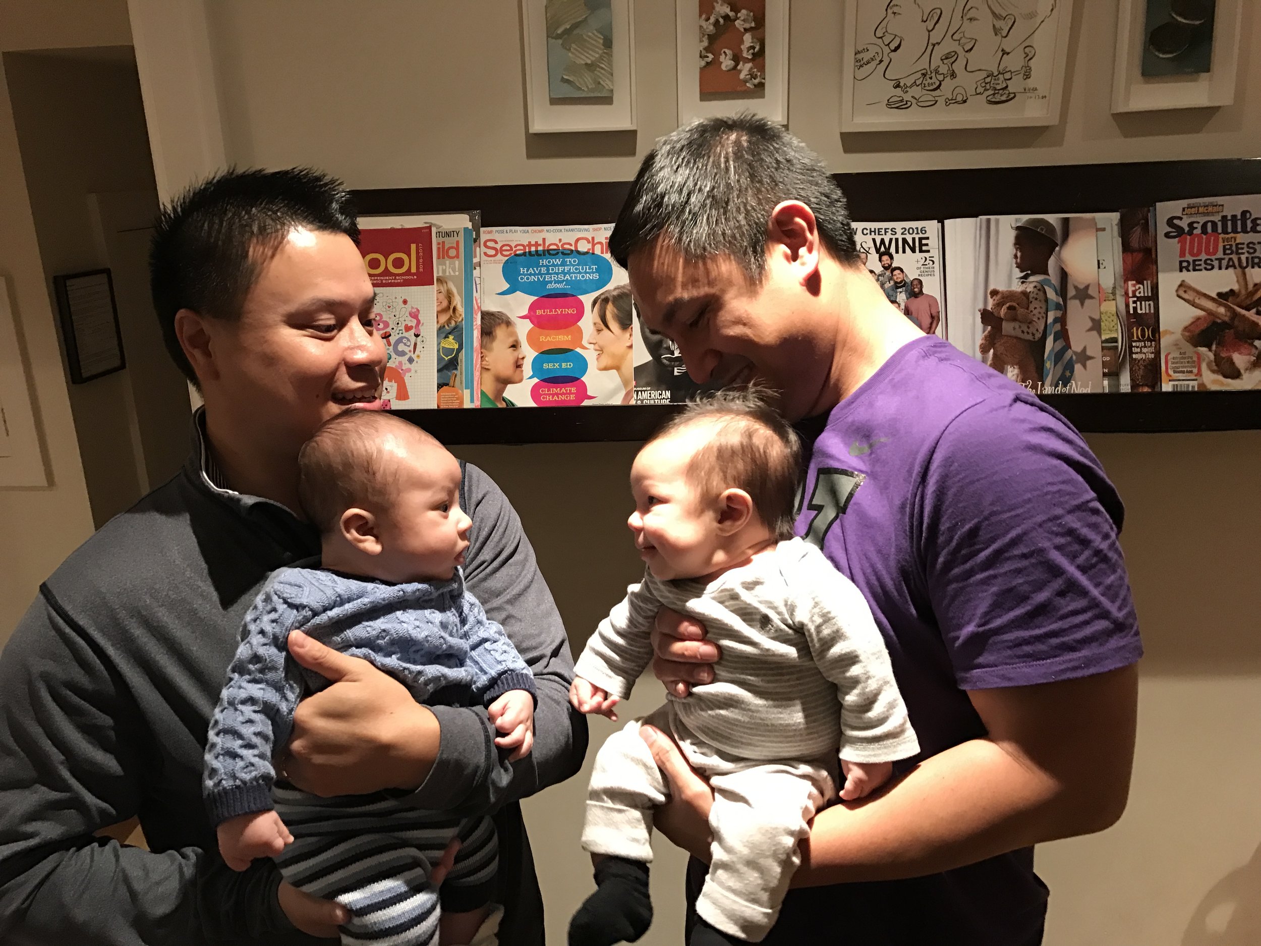 Dads and babies
