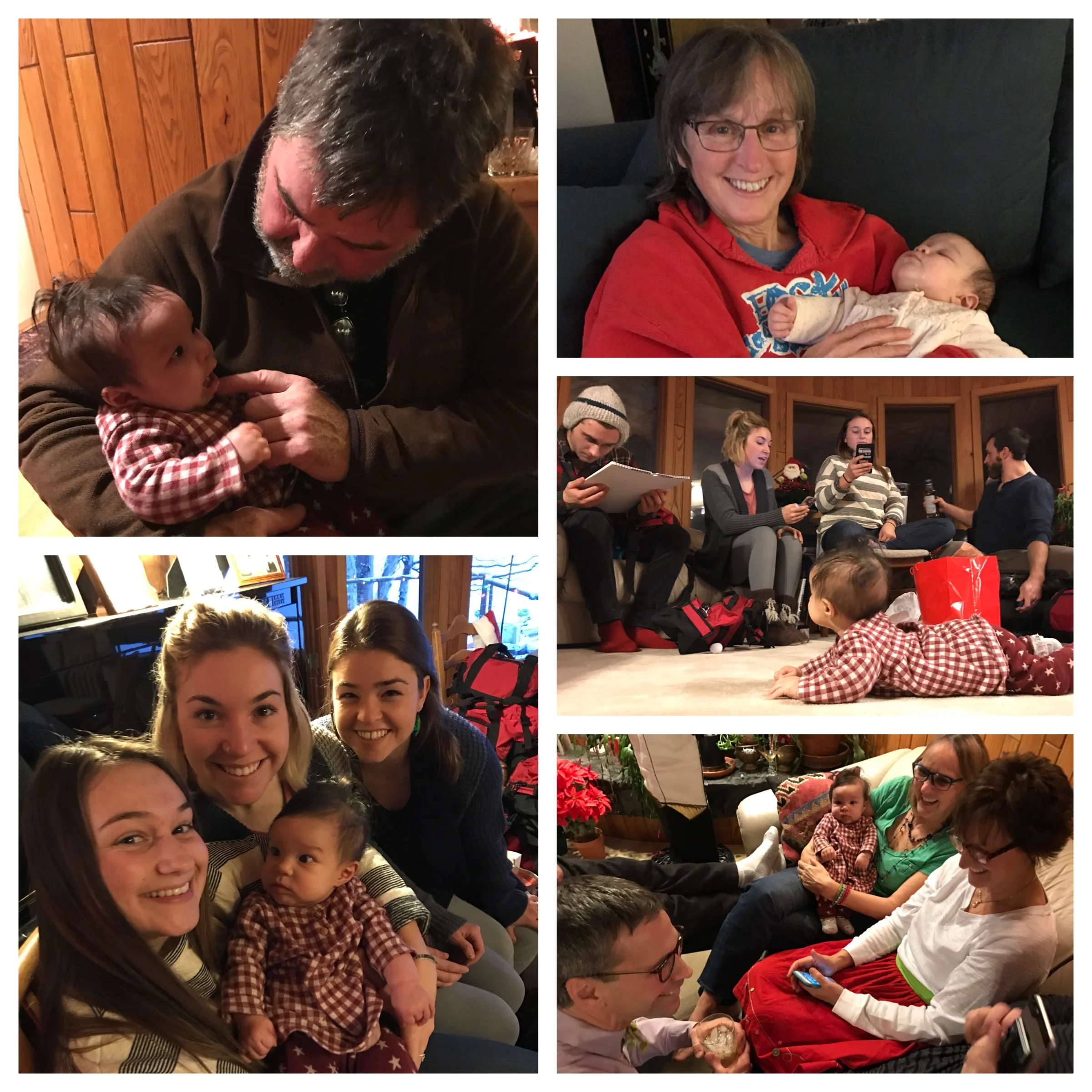 Family Christmas festivities