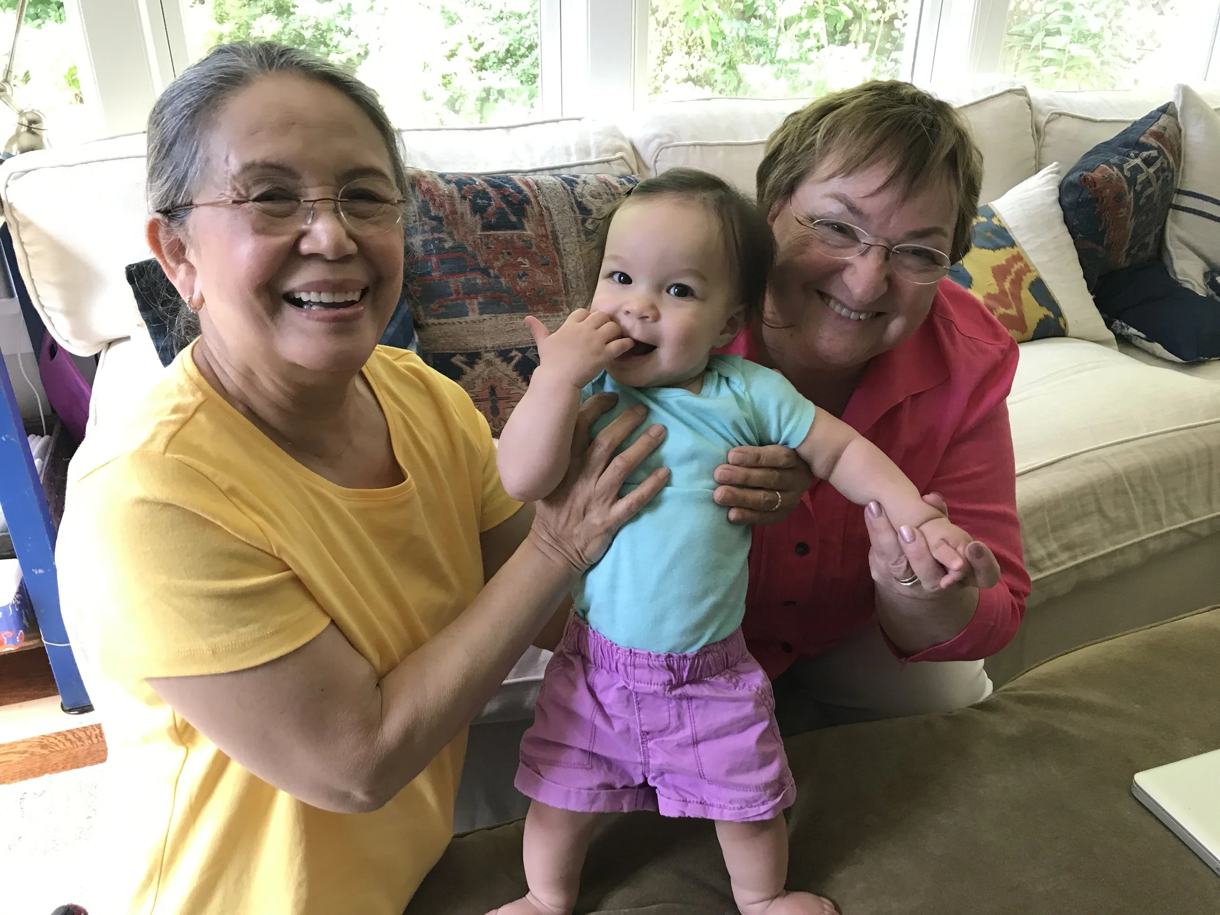 Lola and Xanna sandwich 