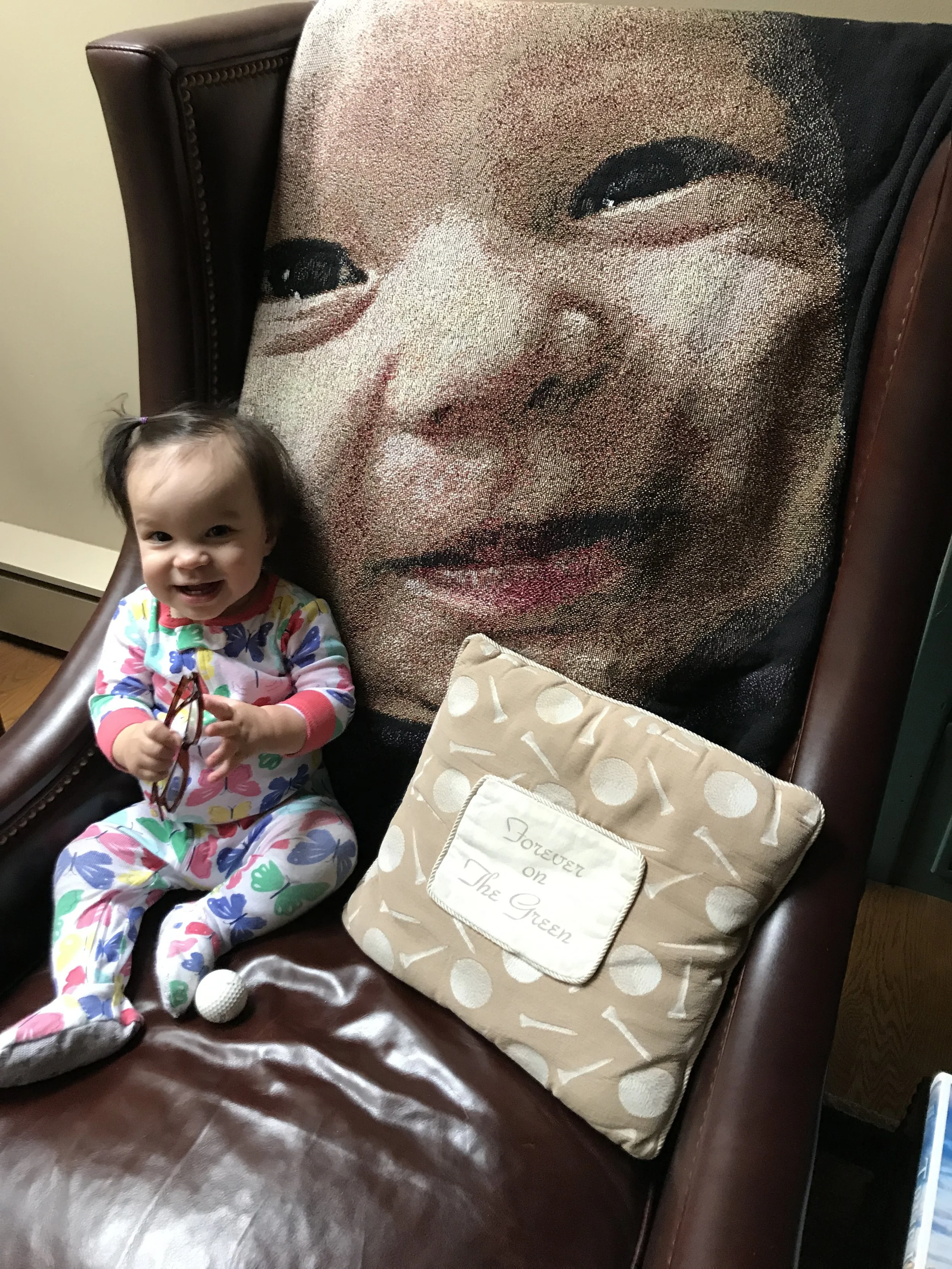 Grandpa's reading chair