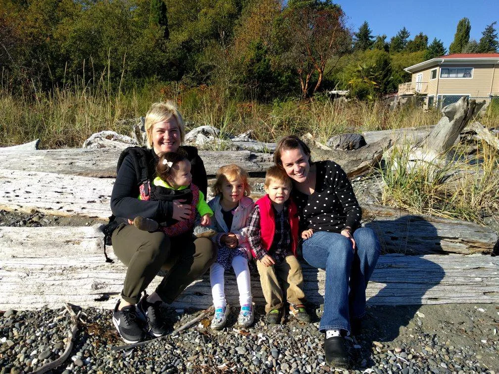 4.5 girls and 1 little dude