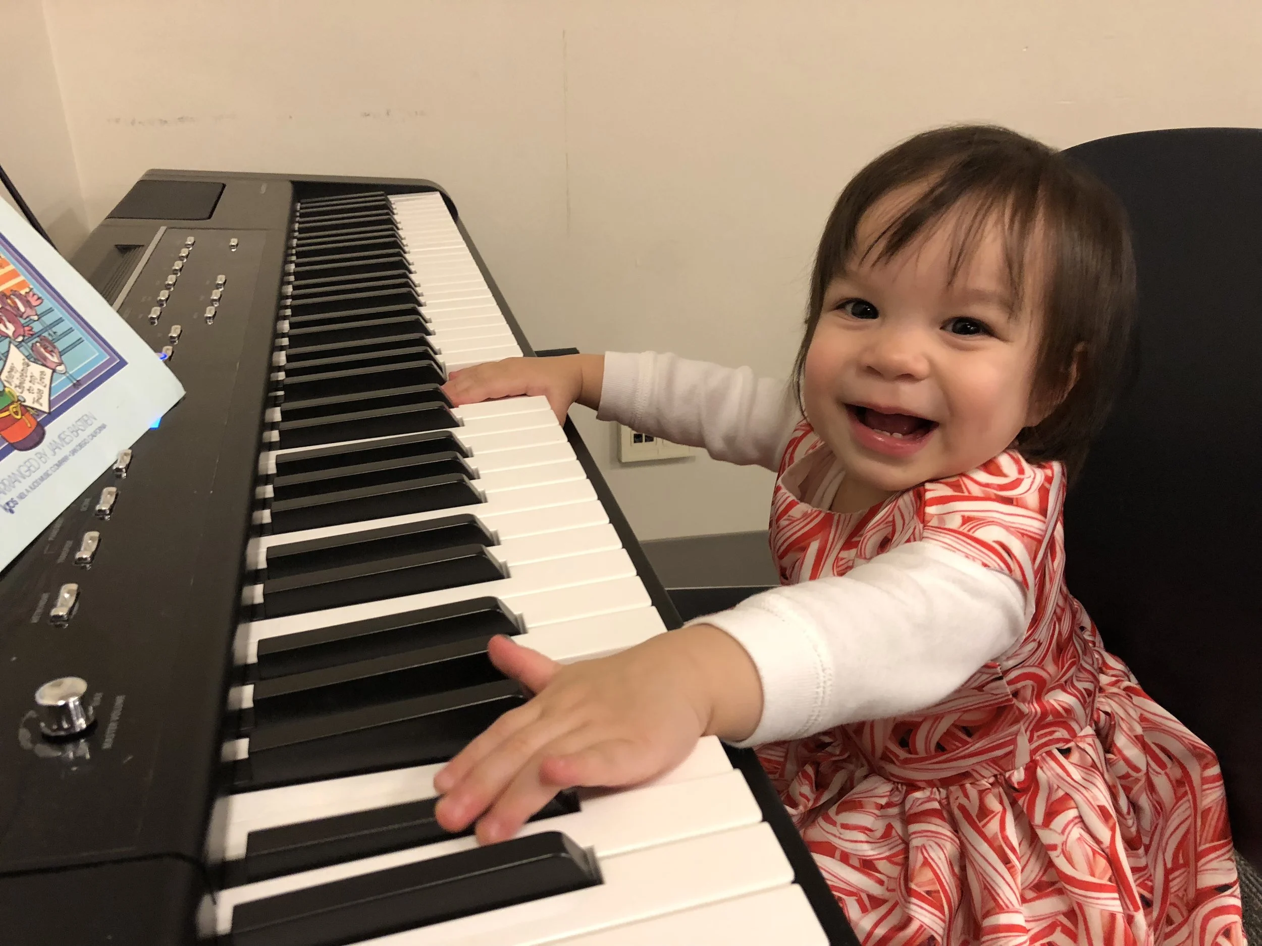 Tickling the ivories