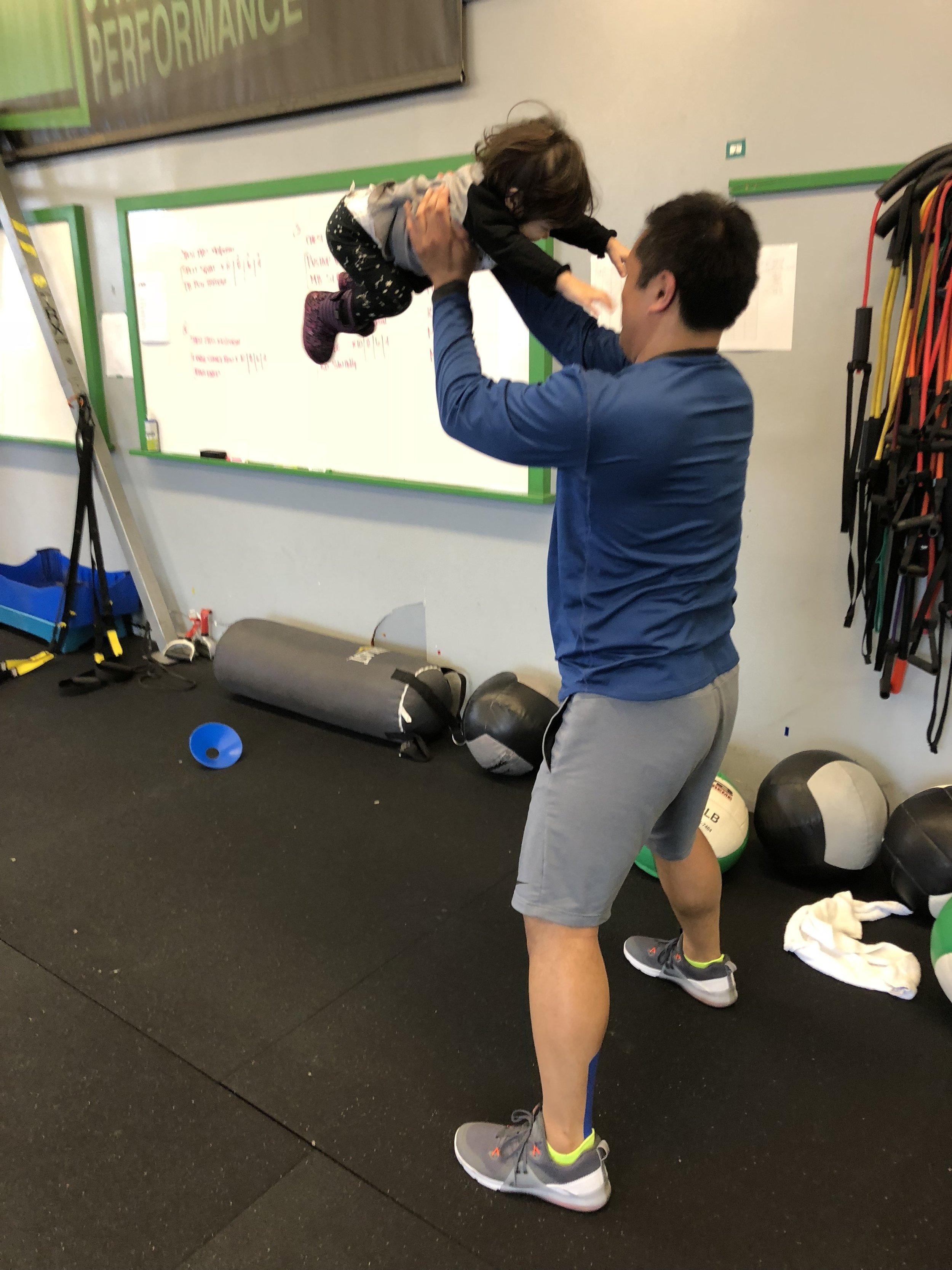 Kettle bell swings