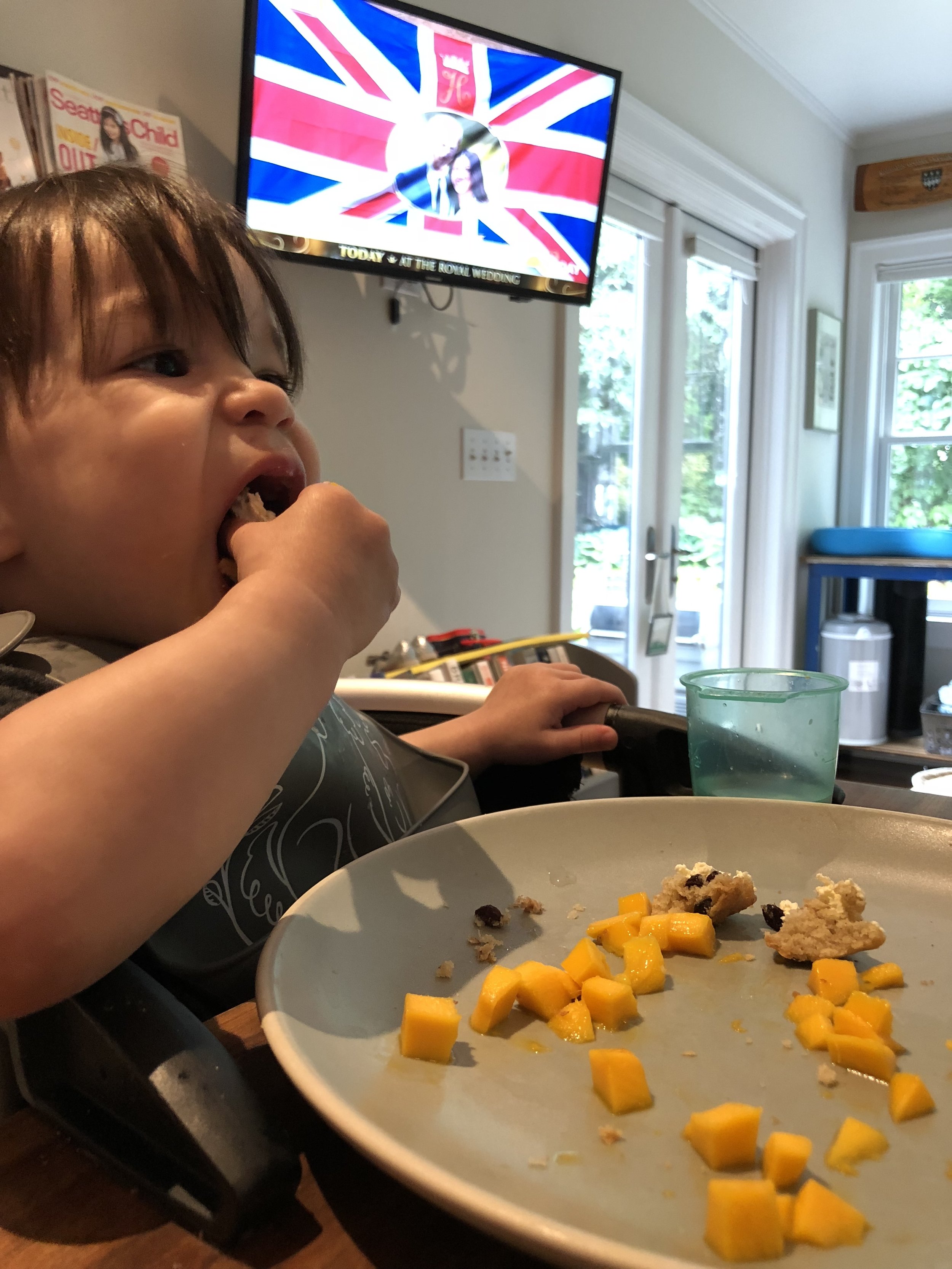 Devonshire cream and scones