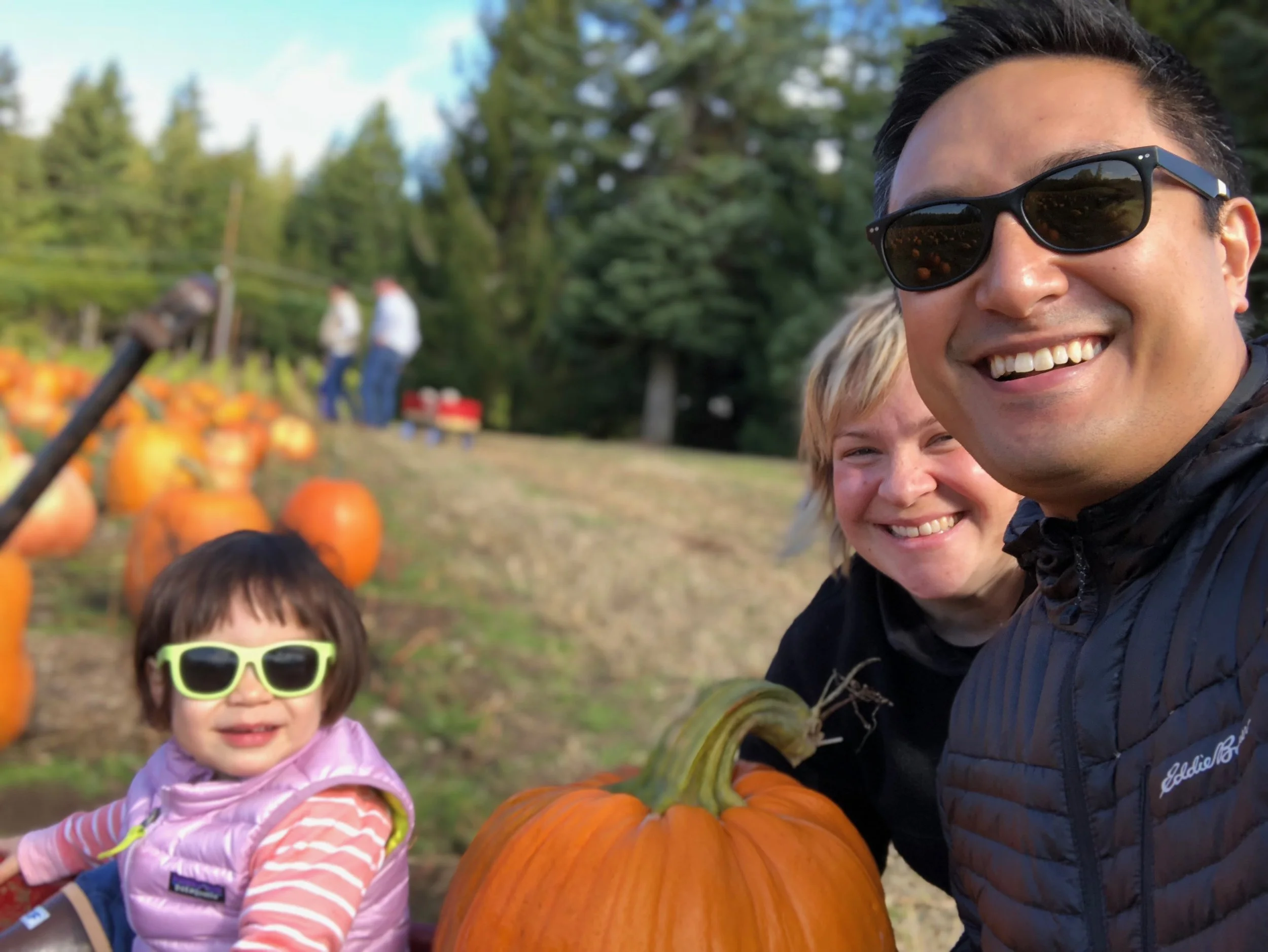 Just a few extras in a Hallmark movie