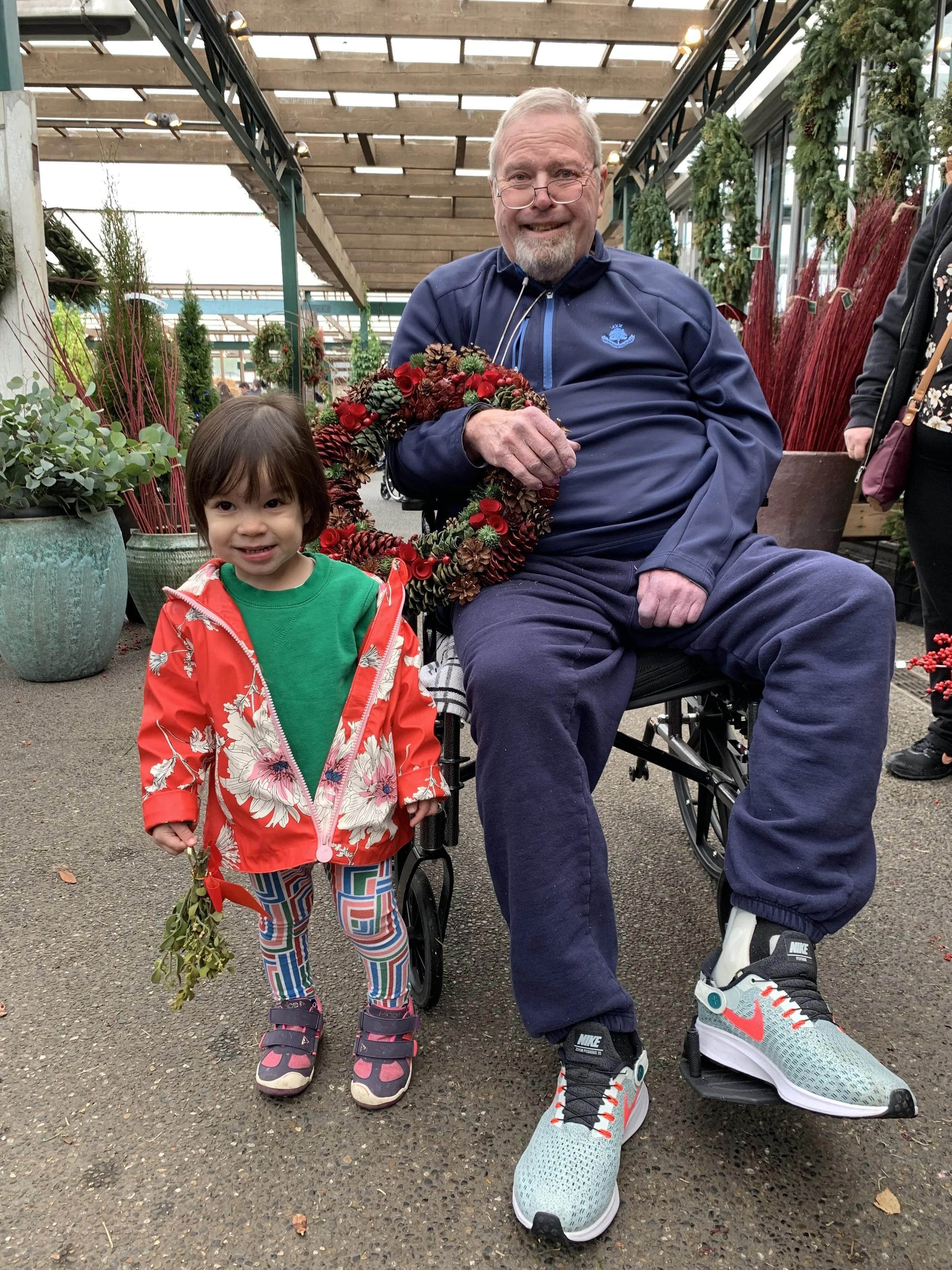 Mistletoe for Grandpa