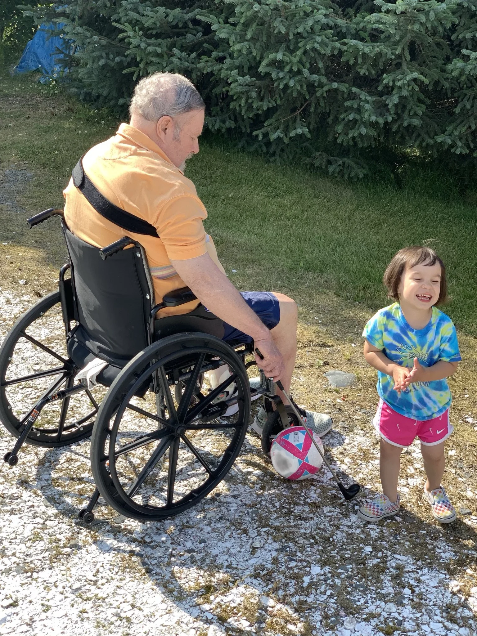 Sportsings with Xanna and Grandpa